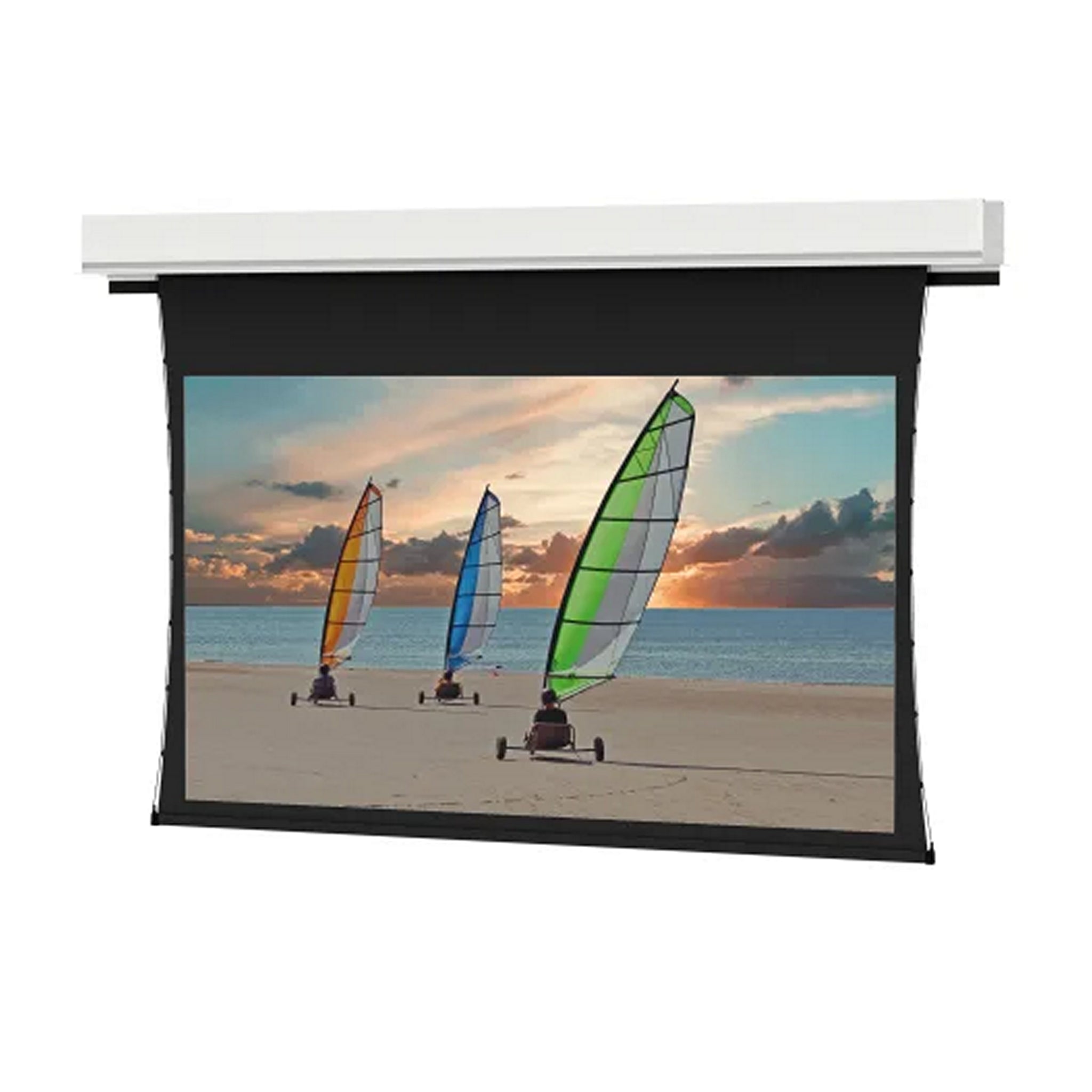 Da Lite 88279 Da Mat Advantaged Tensioned Deluxe Electrol Motorized Front Projection Screen 45 x 80 HDTV Format
