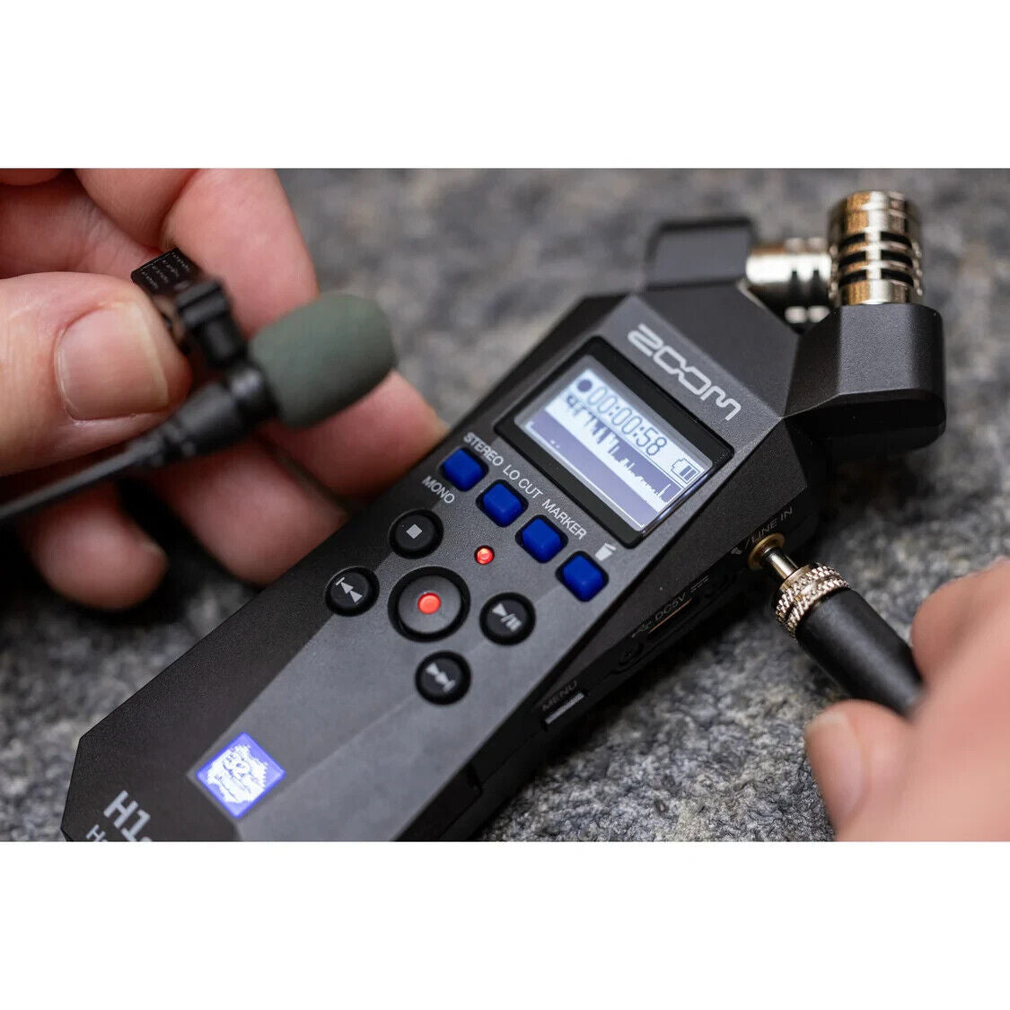 Zoom H1essential 2-Channel 32-Bit High-Quality Portable Audio Recorder for Content Creators, Podcasters, Filmmakers, and Musicians