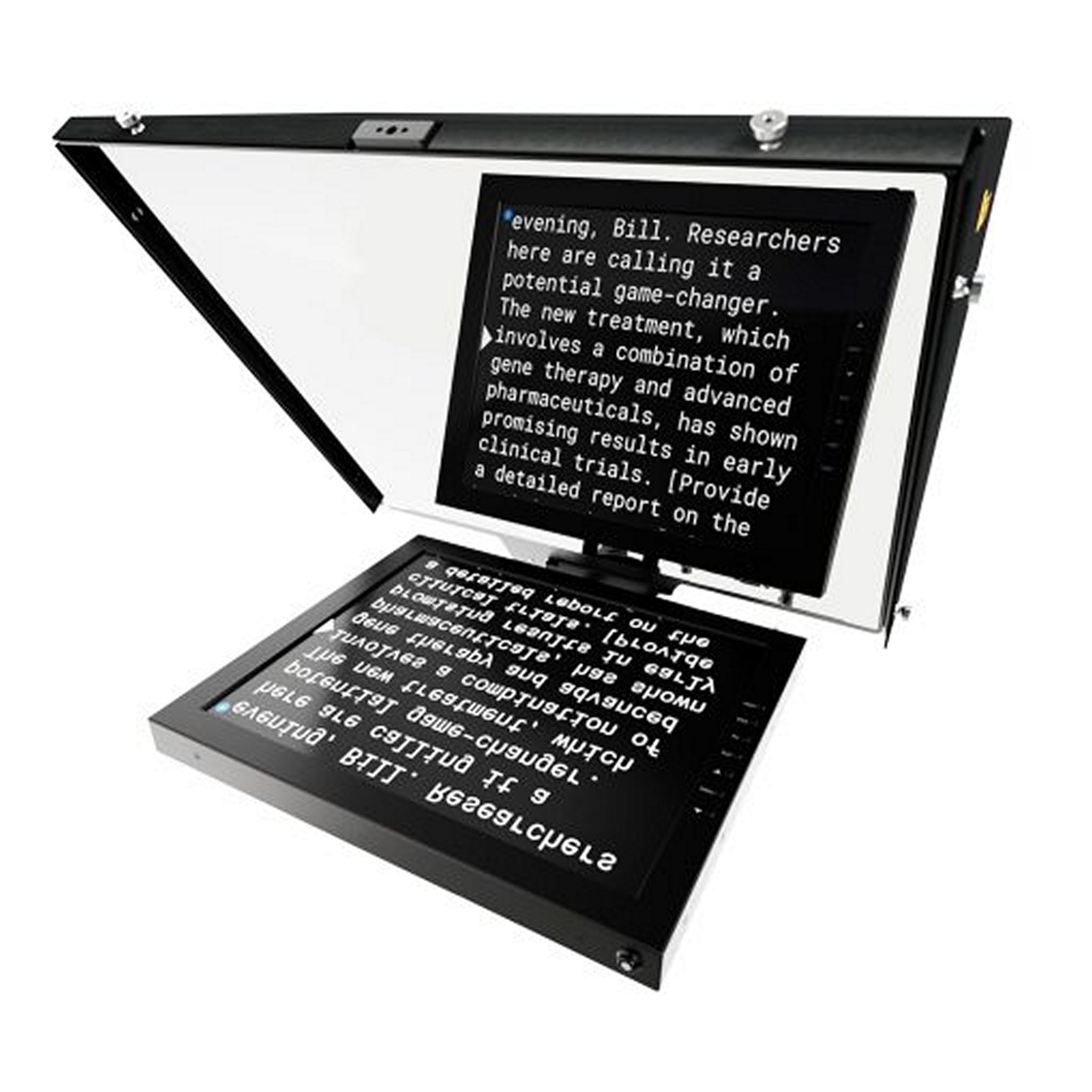 15-inch SDI Professional Teleprompter Tripod Dolly Travel Kit PT4500S-TK-V3