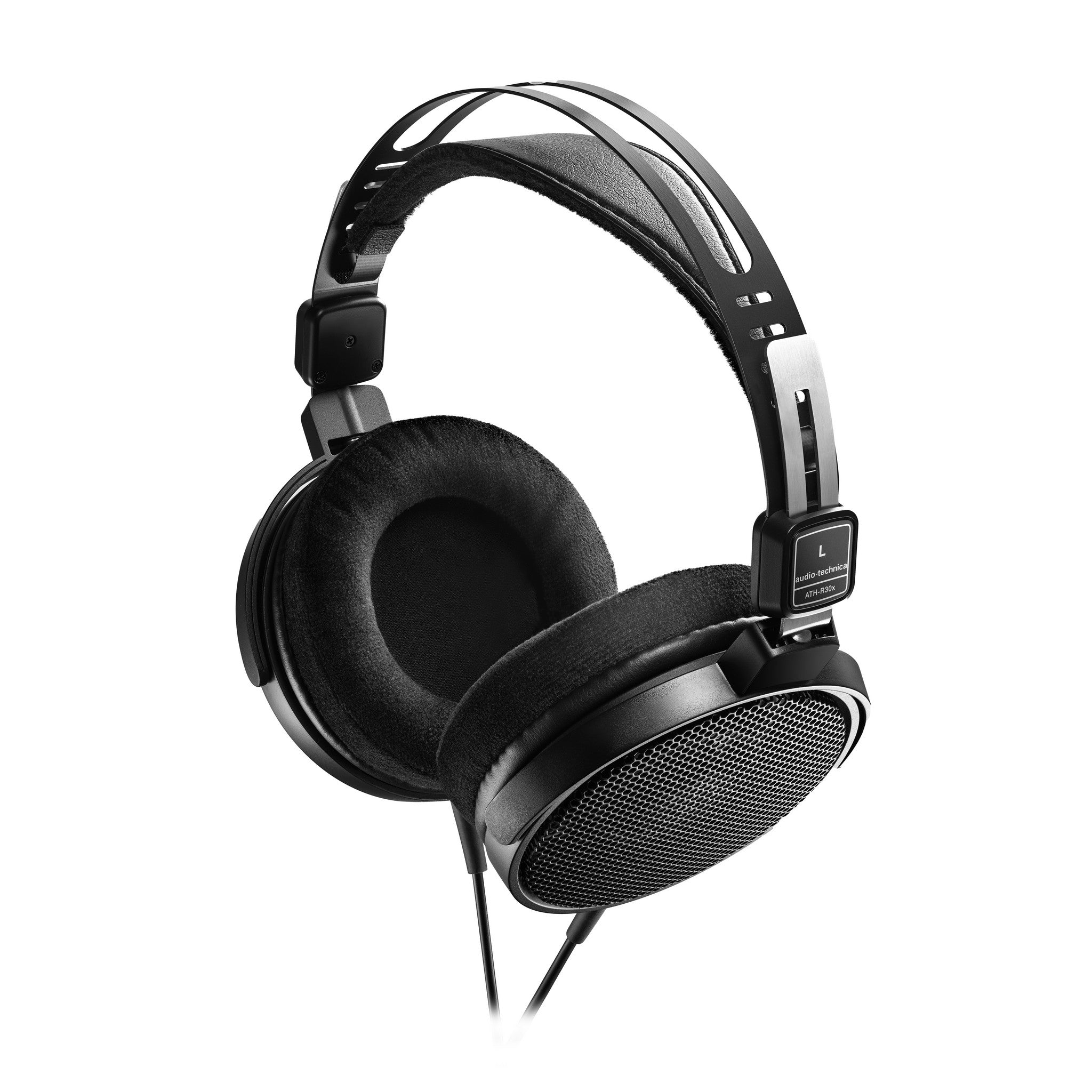 Professional Audio-Technica ATH-R30x Open-Back Reference Headphones for High-Quality Audio Listening