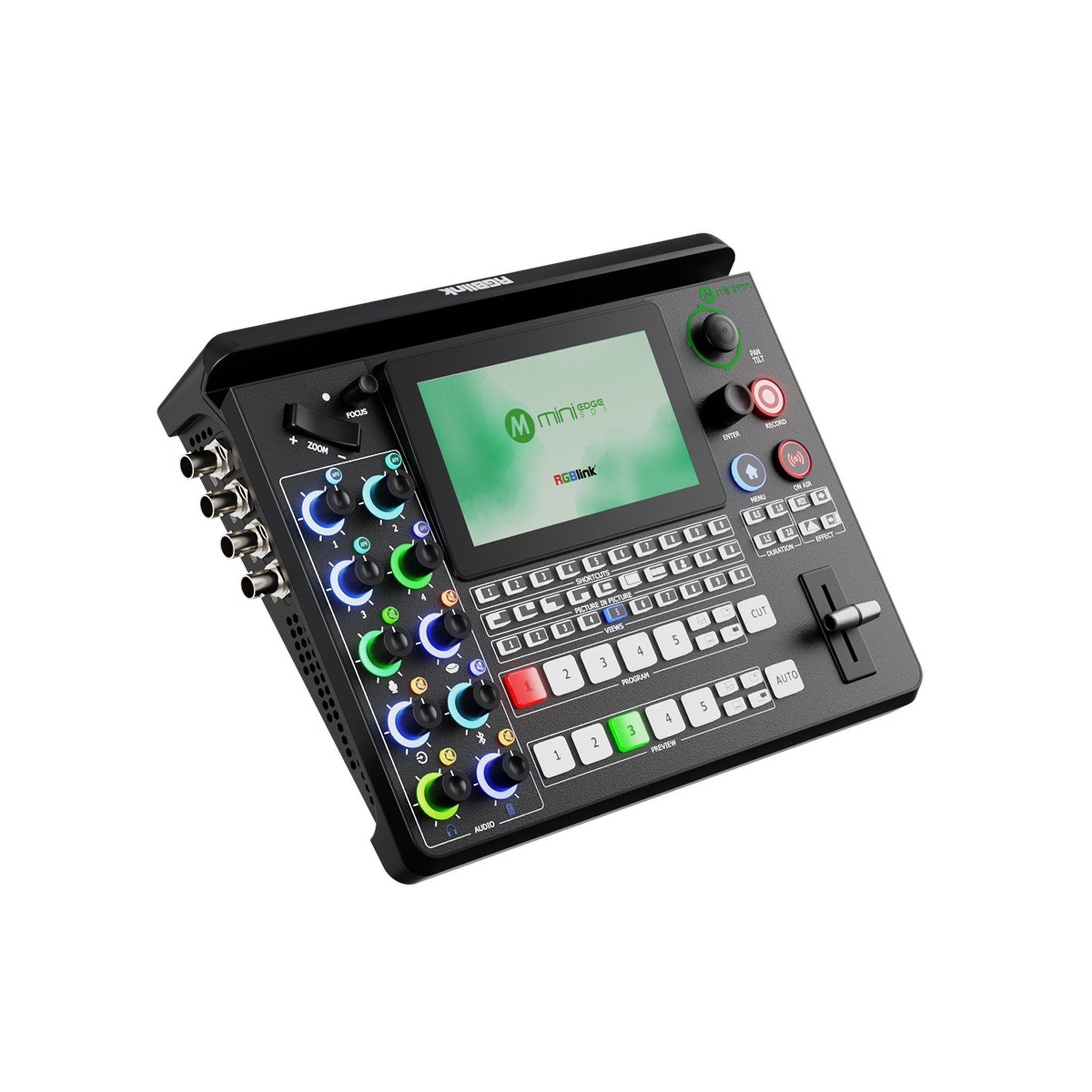 RGBlink Mini-Edge SDI: 5.5-Inch Compact All-In-One SDI Video Switcher for Professionals