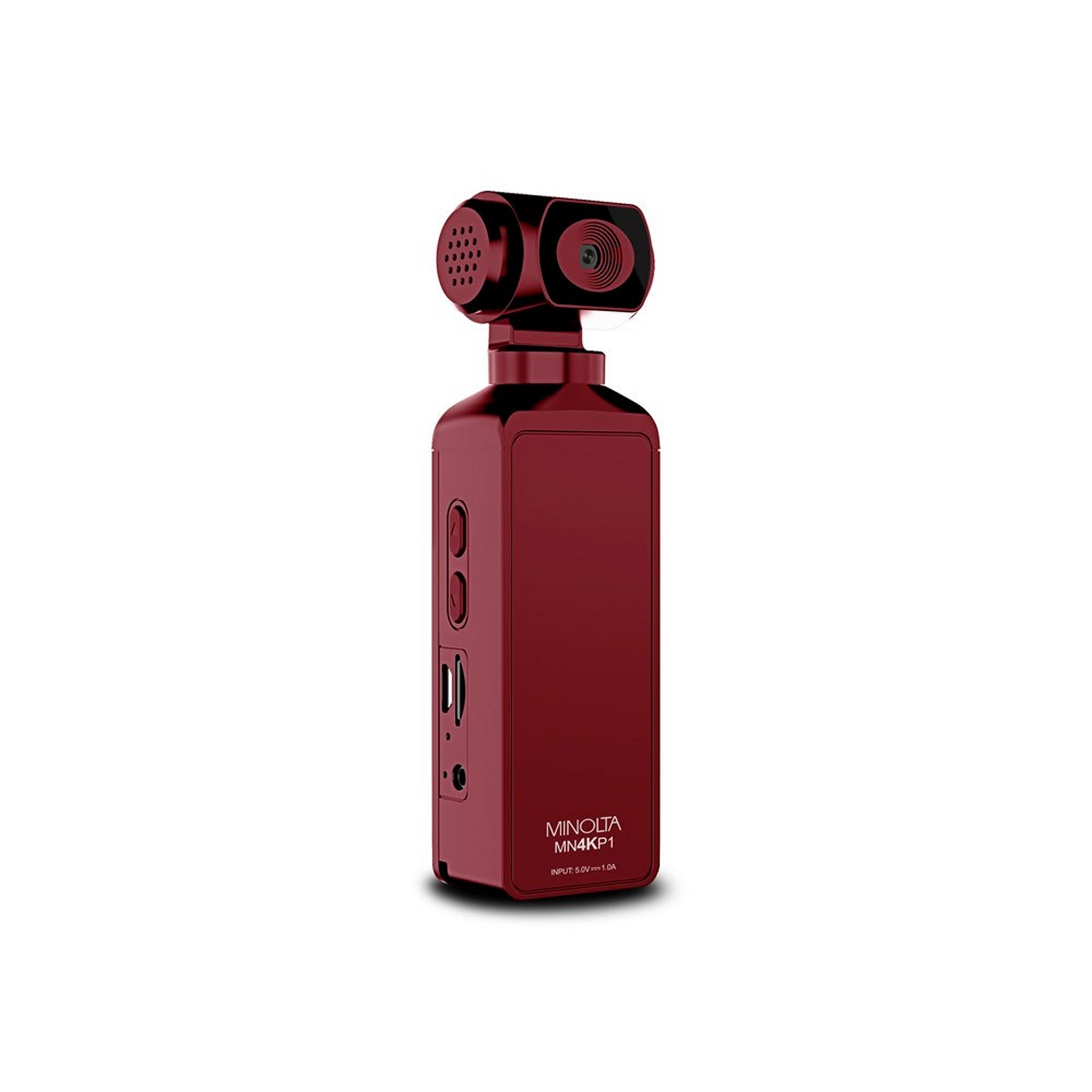 Red Minolta MN4KP1 Waterproof 4K Ultra High-Definition Pocket Video Camcorder with Wi-Fi Connectivity