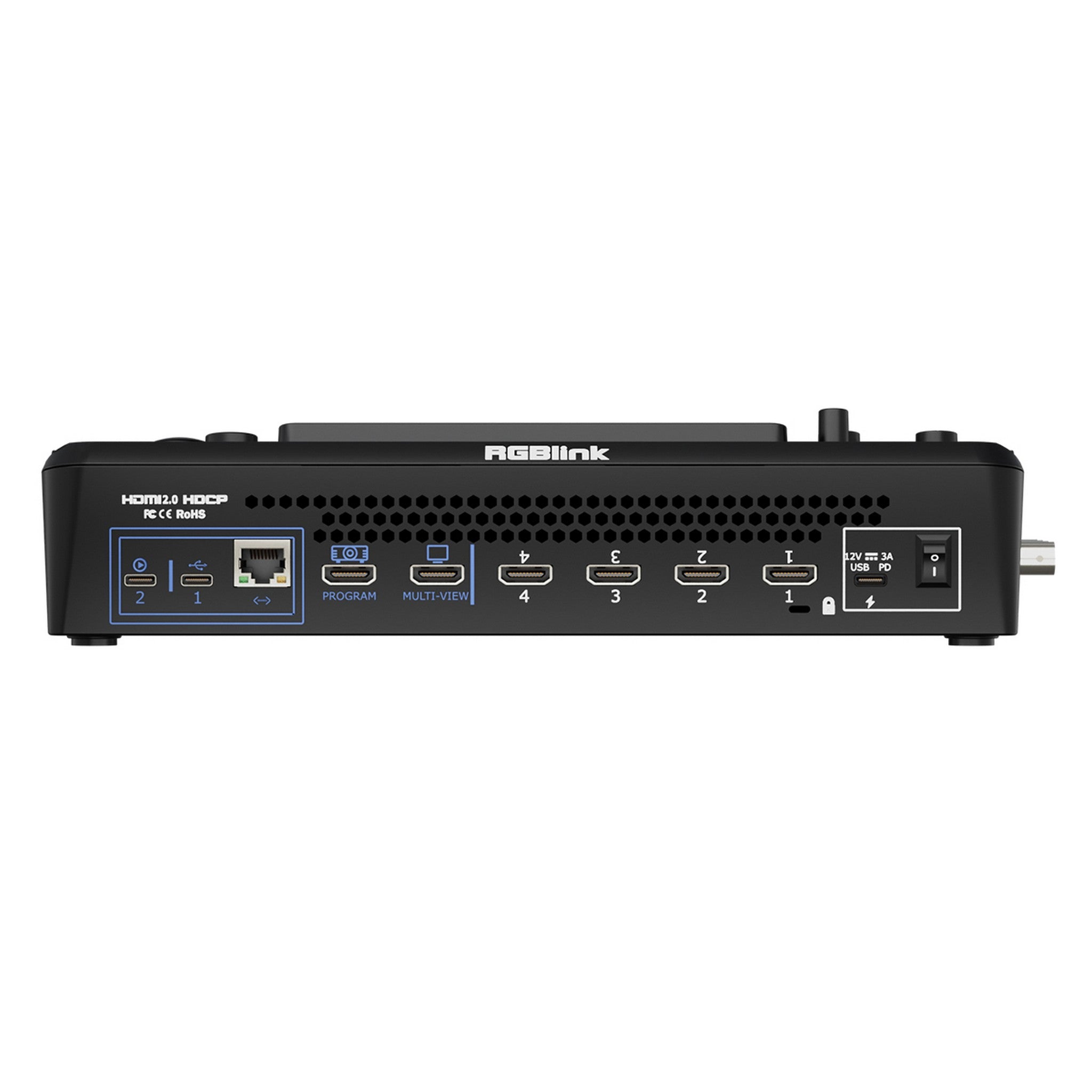 RGBlink Mini-Edge SDI: 5.5-Inch Compact All-In-One SDI Video Switcher for Professionals