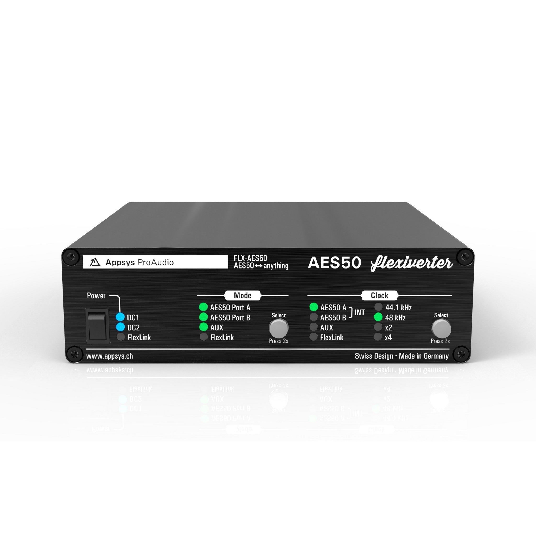 Appsys High - Performance Flexiverter AES50 96x96 Digital Audio Converter