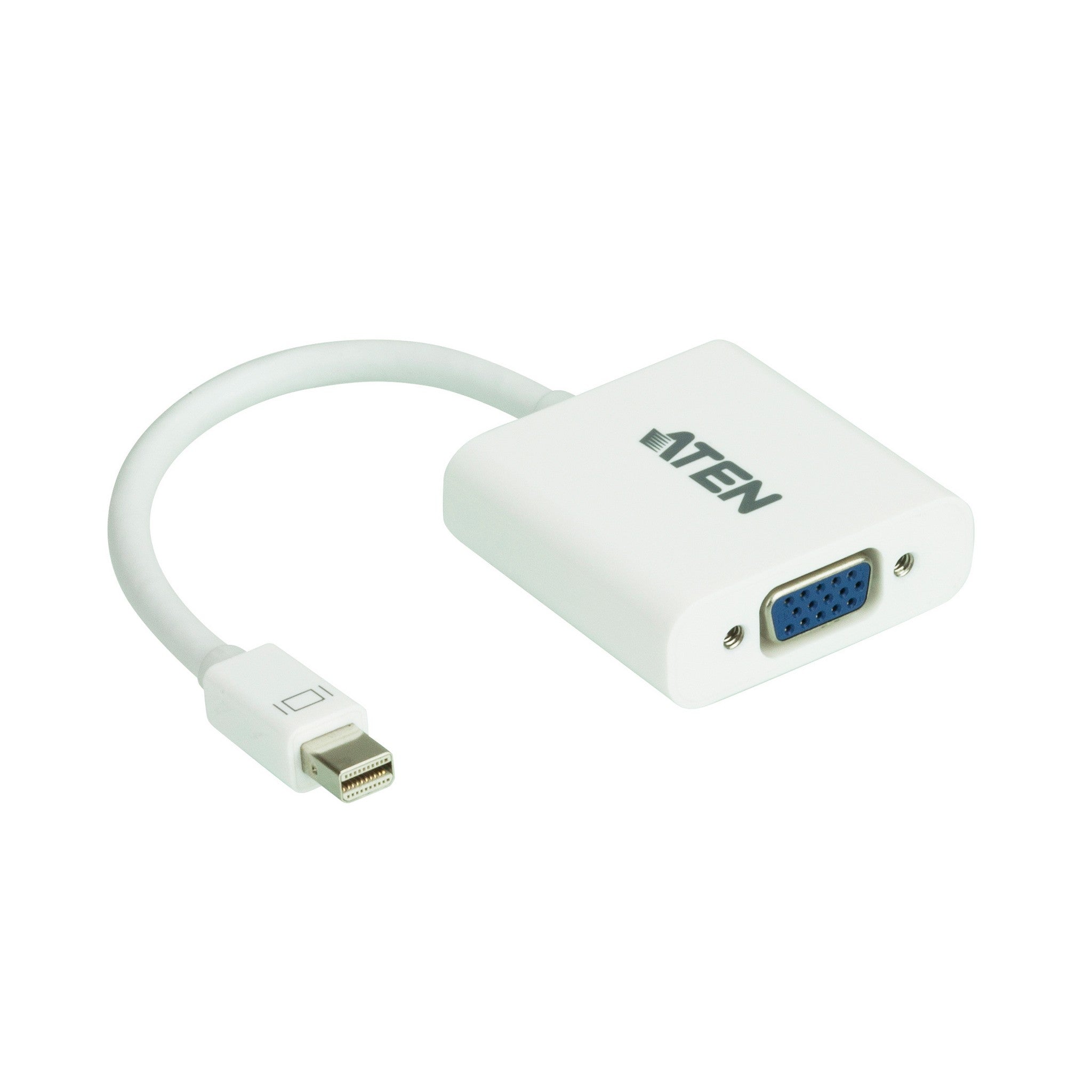 ATEN VC920 Mini DisplayPort to VGA Video Adapter for Mac and PC