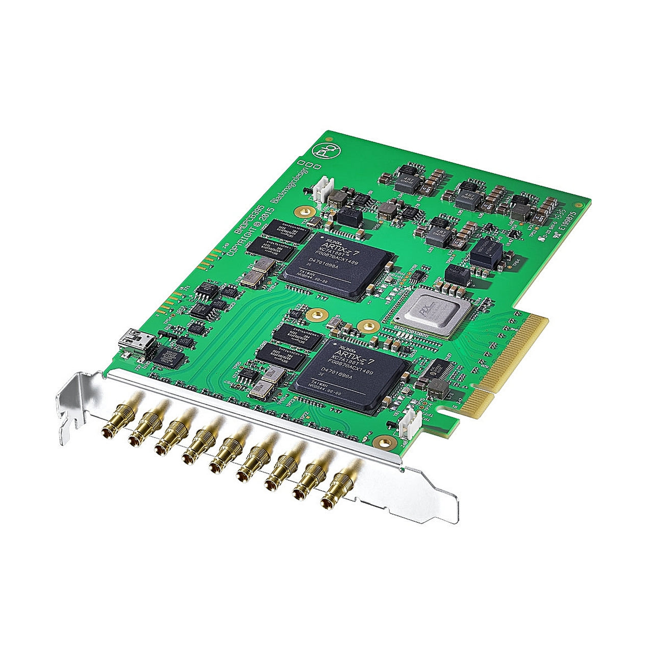 Blackmagic Design High - Performance DeckLink Quad 2 8 - Channel 3G - SDI HD Video Capture and Playback PCIe Interface Card for Broadcasting and Post - production