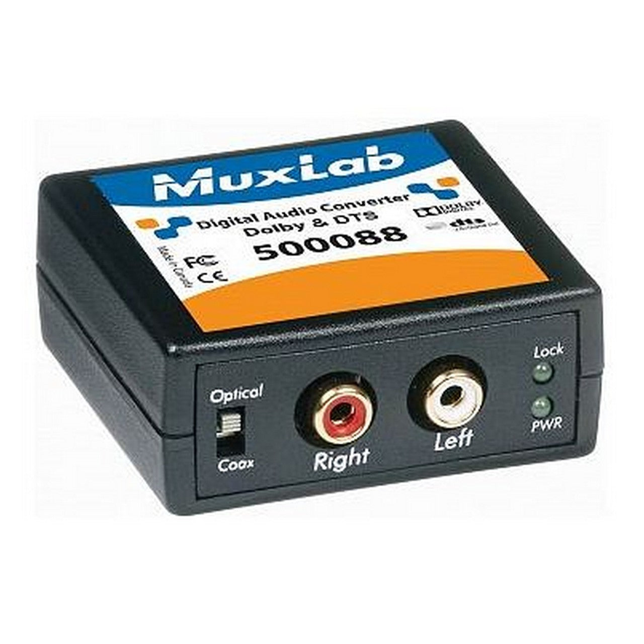 MuxLab 500088 Advanced Digital Audio Converter for Dolby and DTS Signals