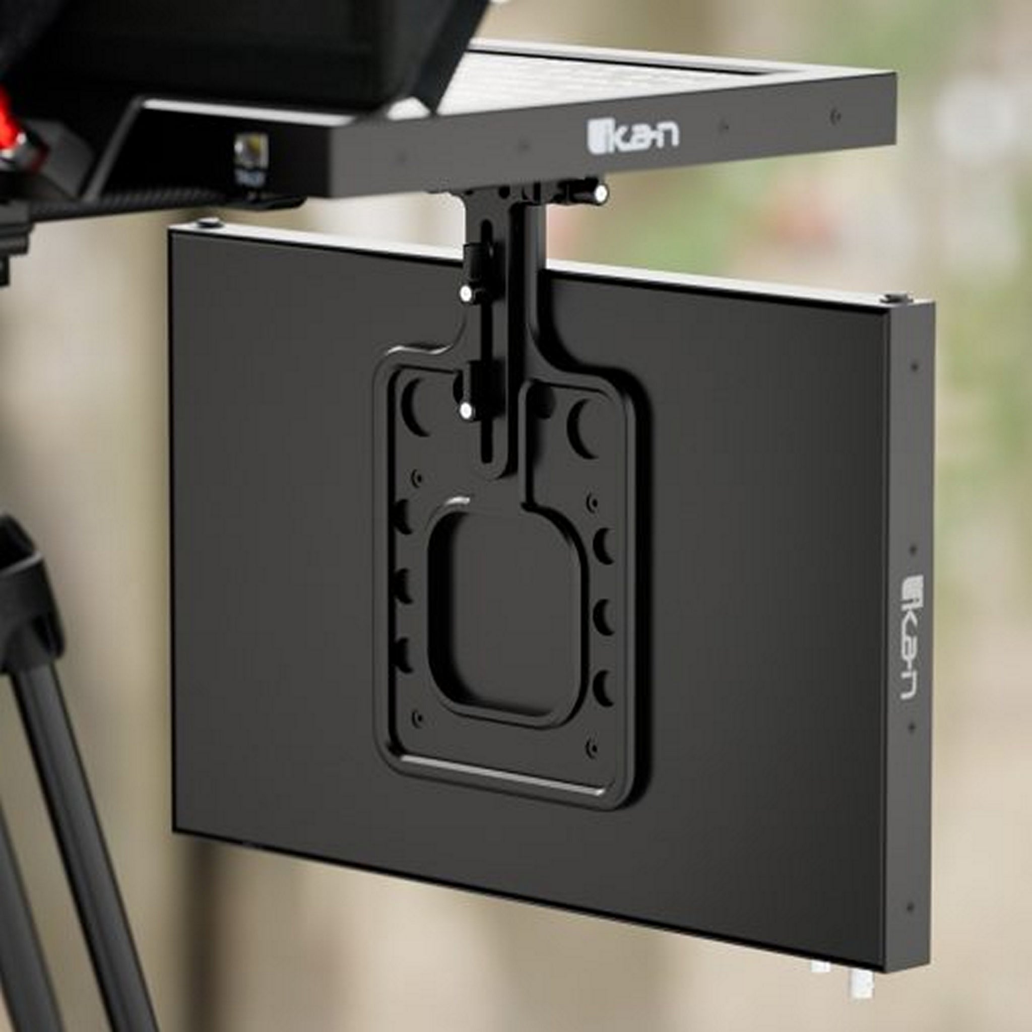 19-inch PTZ Widescreen Professional Teleprompter Pedestal Dolly System - Ikan PT4500-V3-PEDESTAL