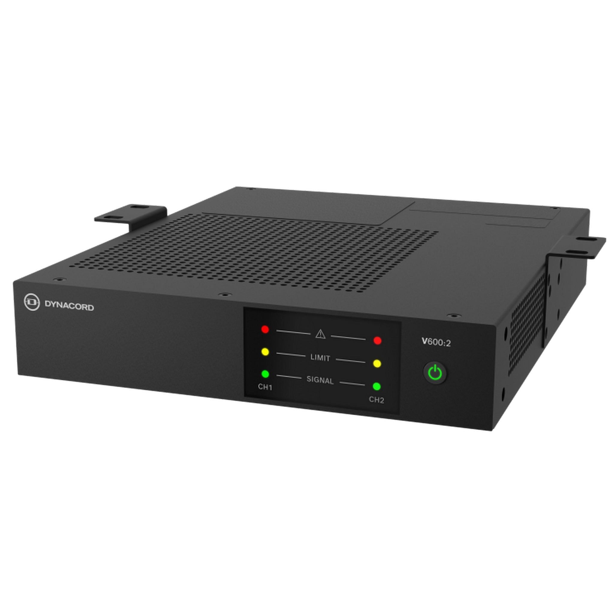 Dynacord V600:2 Two-Channel High-Power Amplifier for Small to Mid-Sized Installations