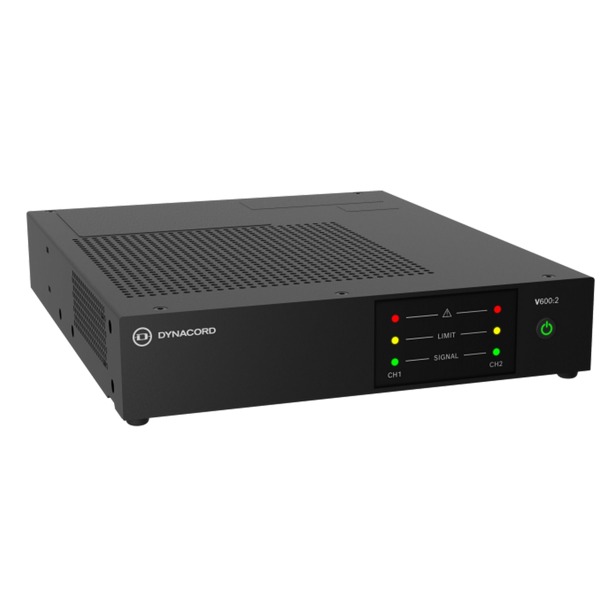 Dynacord V600:2 Two-Channel High-Power Amplifier for Small to Mid-Sized Installations