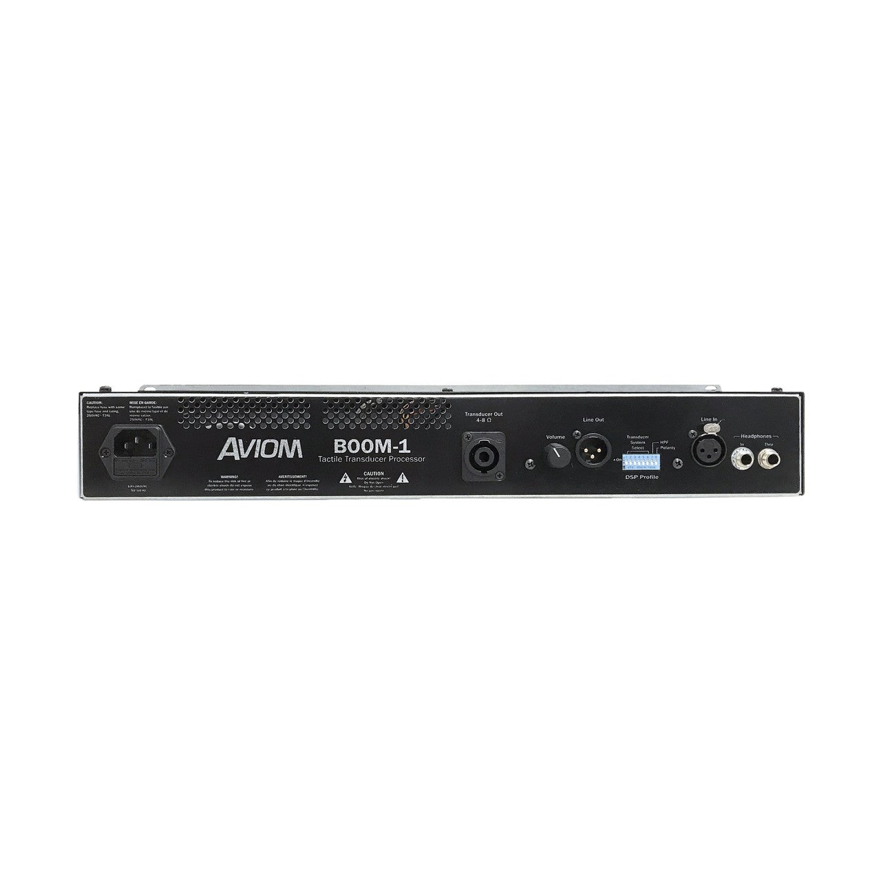 Aviom BOOM-1: High-Performance Tactile Transducer Processor for Enhanced Mixing