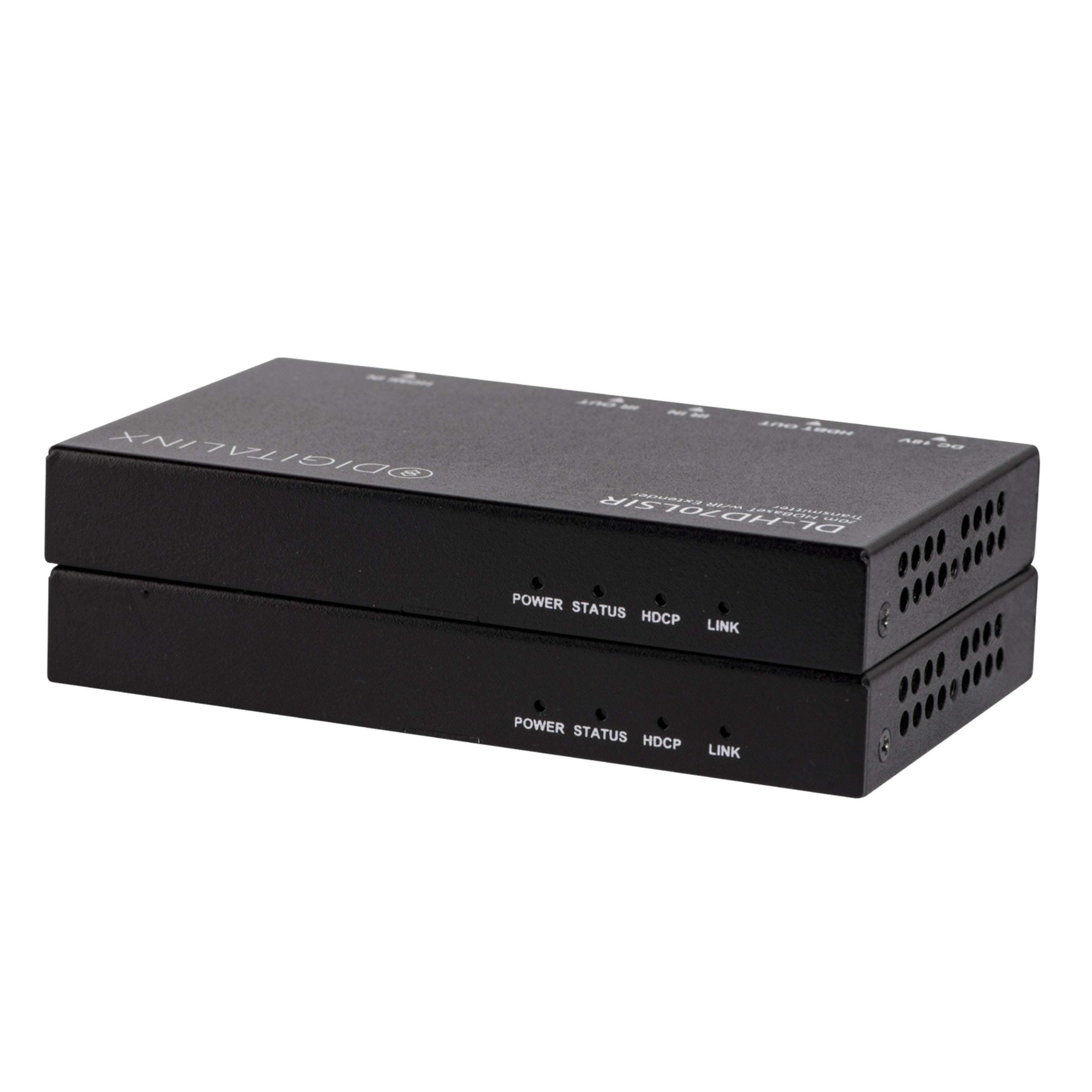 DigitaLinx DL - HD70LSIR High - Performance HDBaseT HDMI Extender Set for Long - Distance Signal Transmission