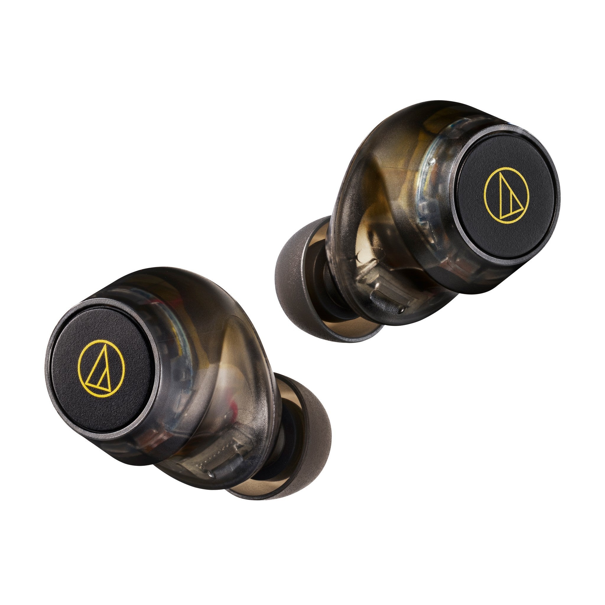 Audio-Technica ATH-CKS30TW+ Translucent Black Wireless In-Ear Earbud Headphones for High-Quality Sound