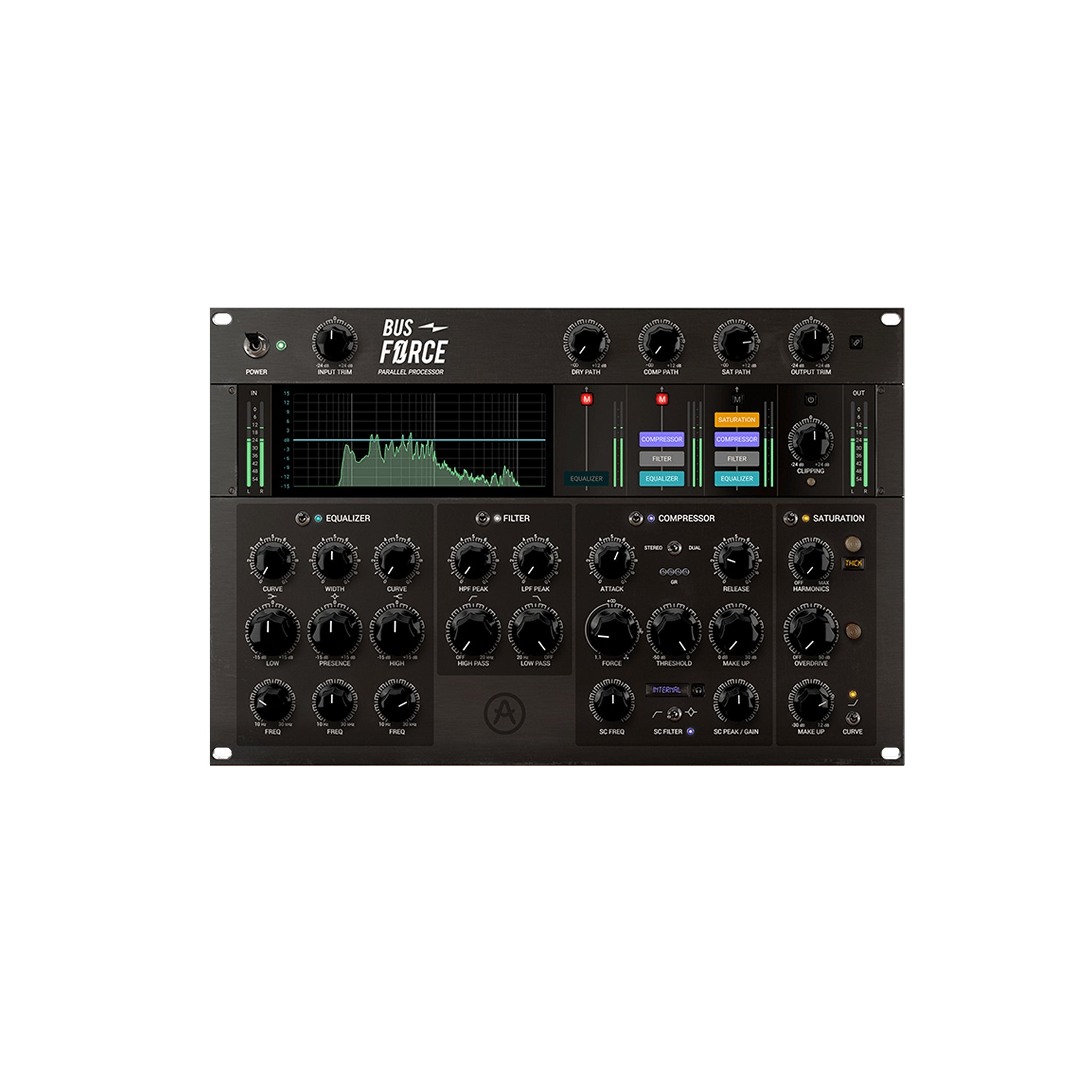 Arturia Bus FORCE: Premium Parallel Processor Audio Effect Plug-In