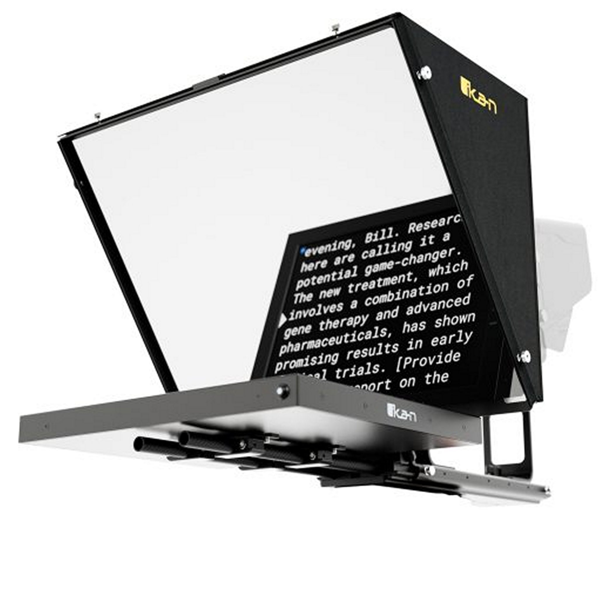 15-inch SDI Professional Teleprompter Tripod Dolly Travel Kit PT4500S-TK-V3