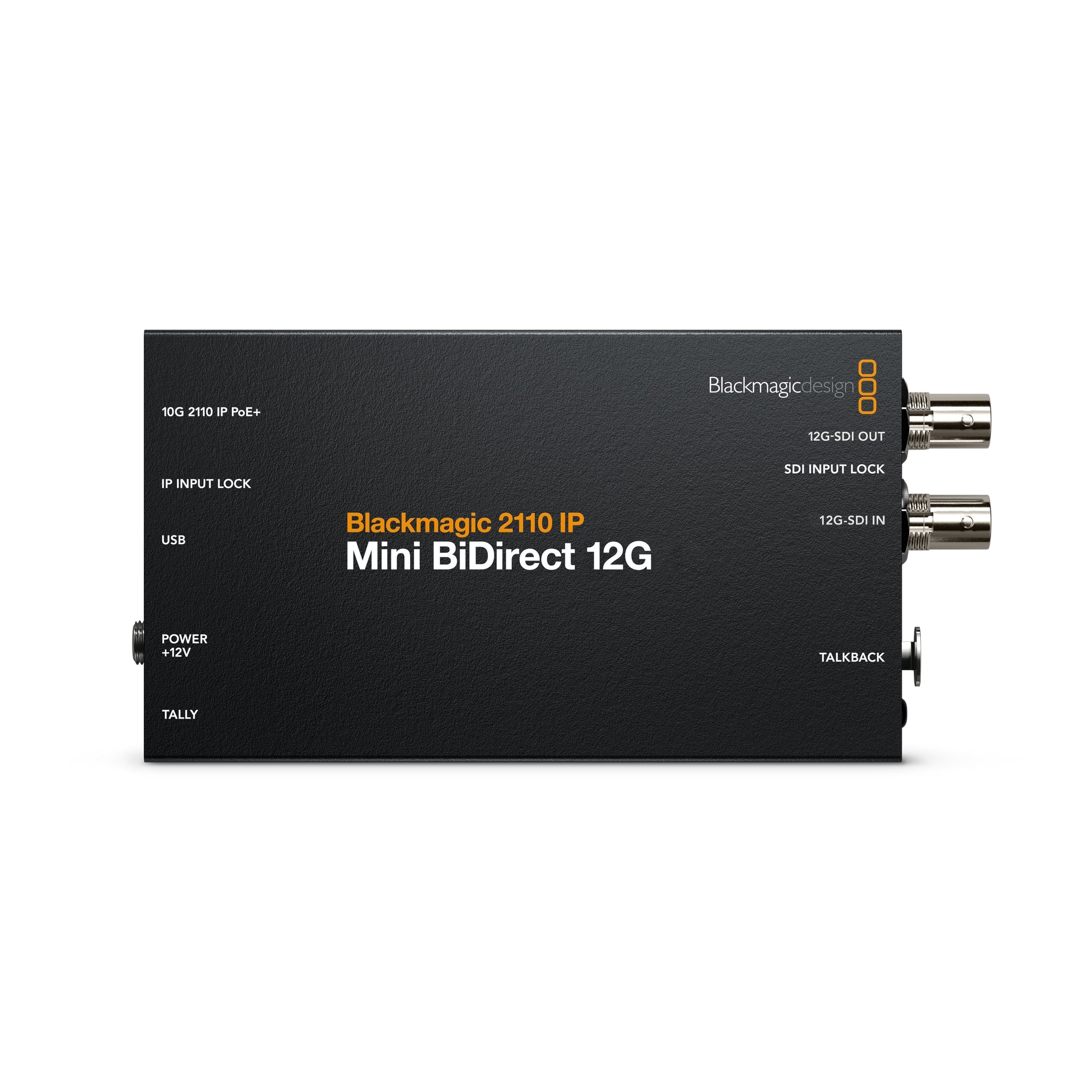 Blackmagic Design Professional 2110 IP Mini Bidirectional 12G Video Converter for Broadcast Applications