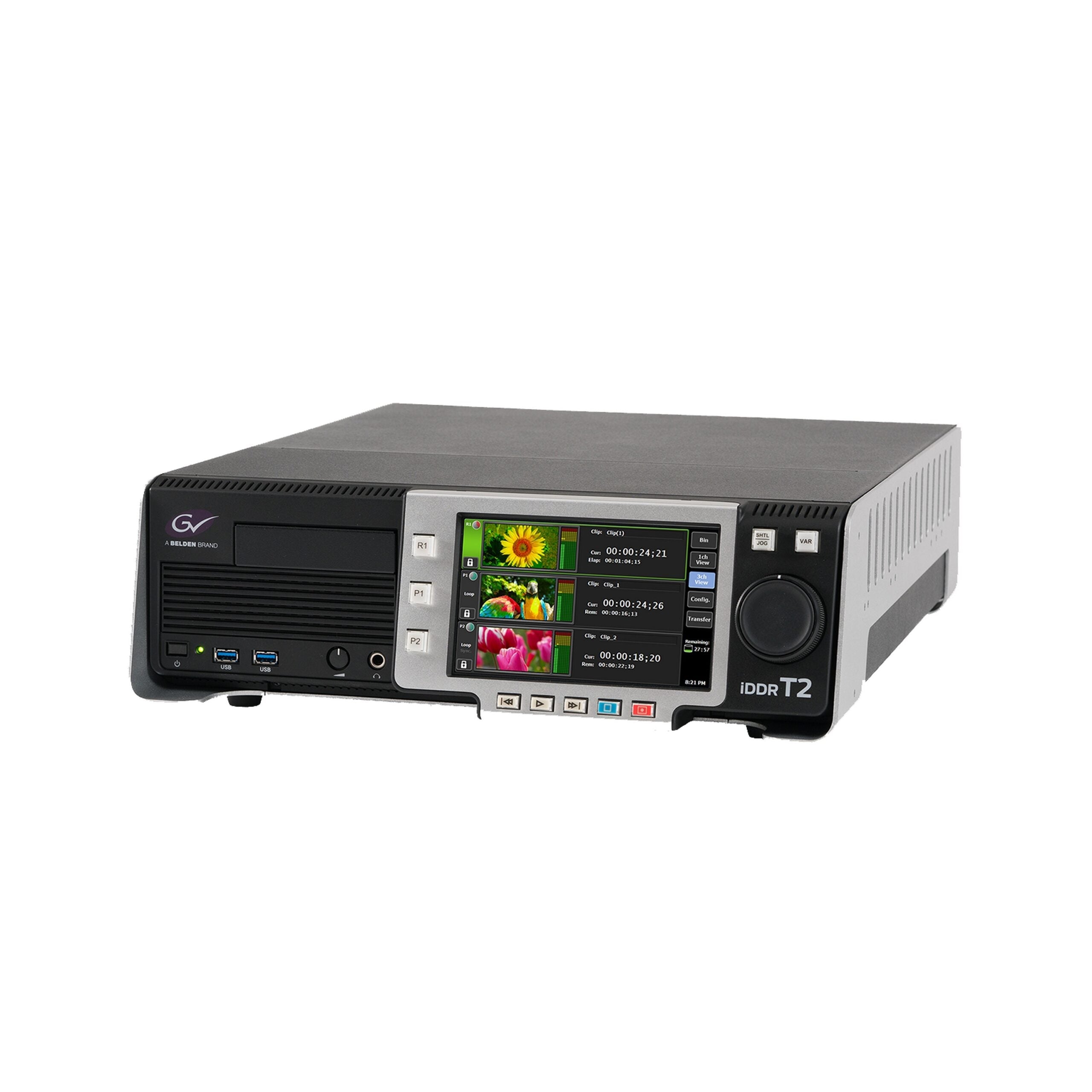 Grass Valley T2 4K Express: Smart Digital Disk Recorder and Player with High - Capacity Storage