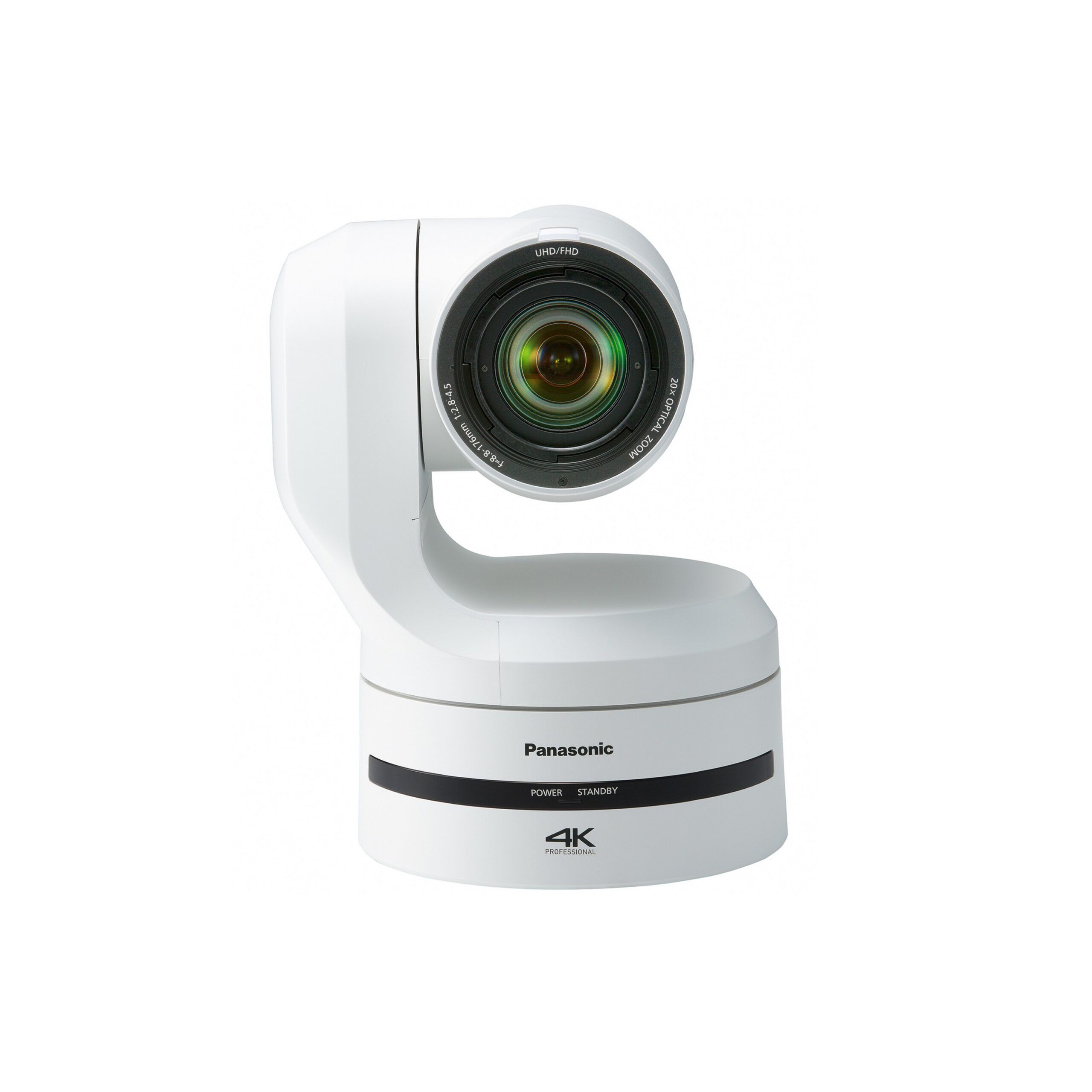 Panasonic White UHD 4K 20x Zoom PTZ AW-UE150WPJ Camera