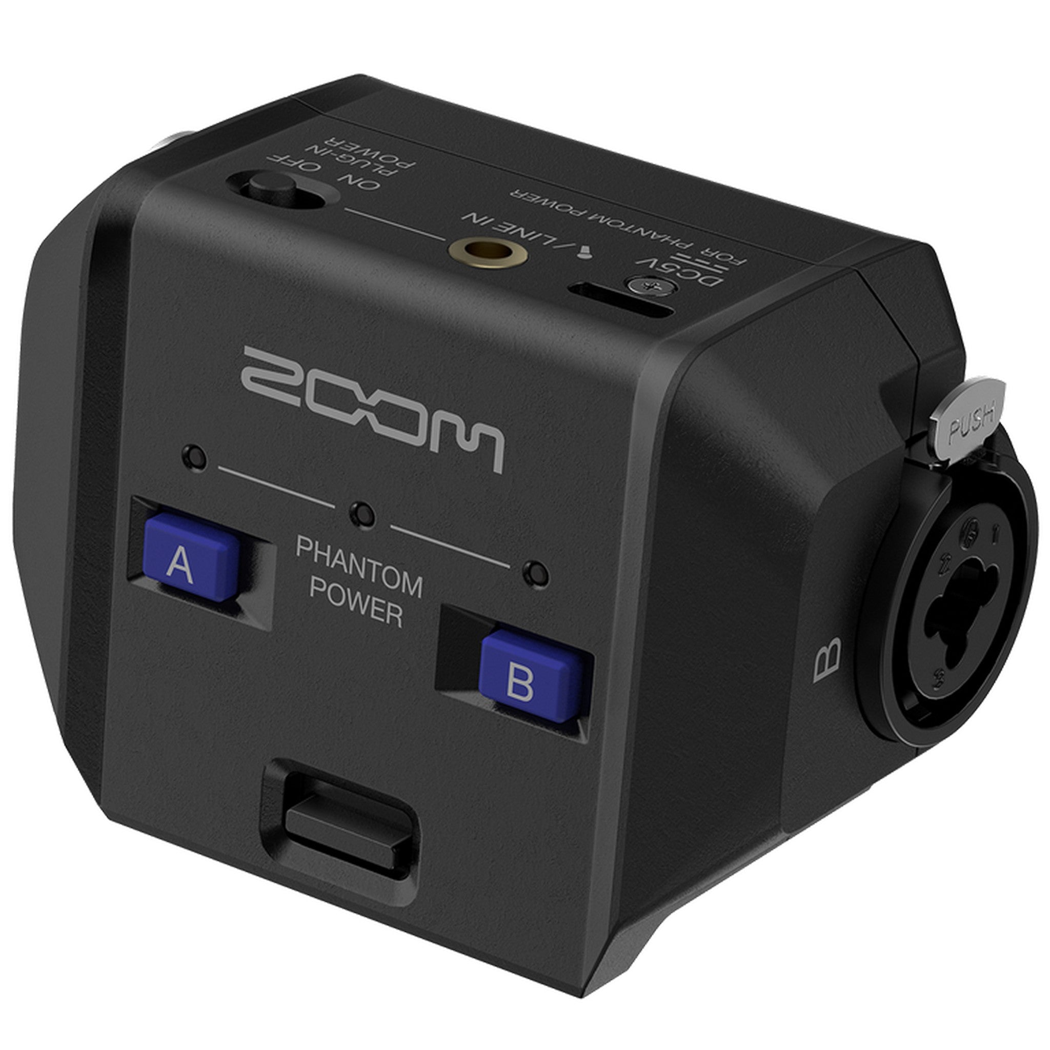 Zoom EXH-6e Dual XLR/TRS Input Capsule: High-Quality Audio for On-the-Go Recording