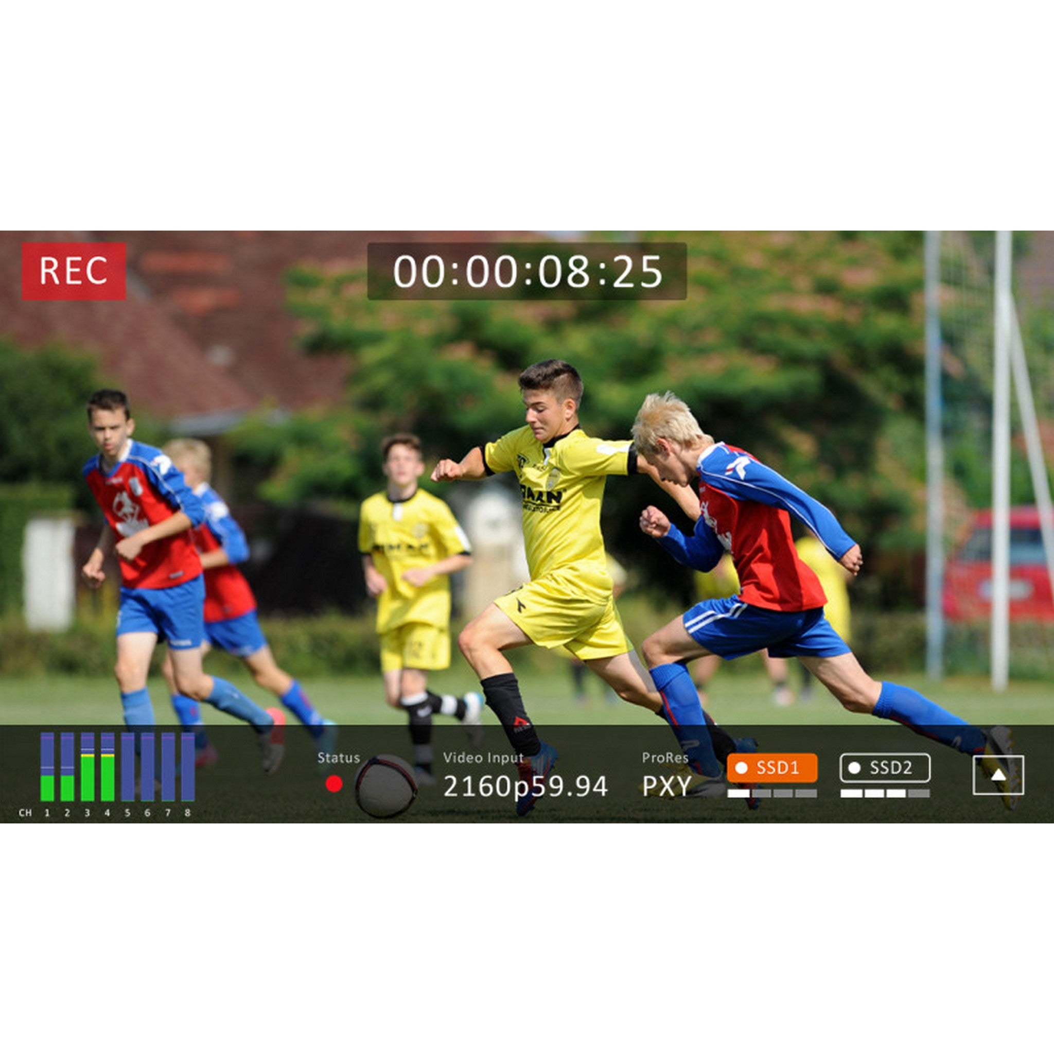 Datavideo HDR-90 Professional Rackmountable 1U ProRes 4K Video Recording Device for Broadcast and Cinematic Productions