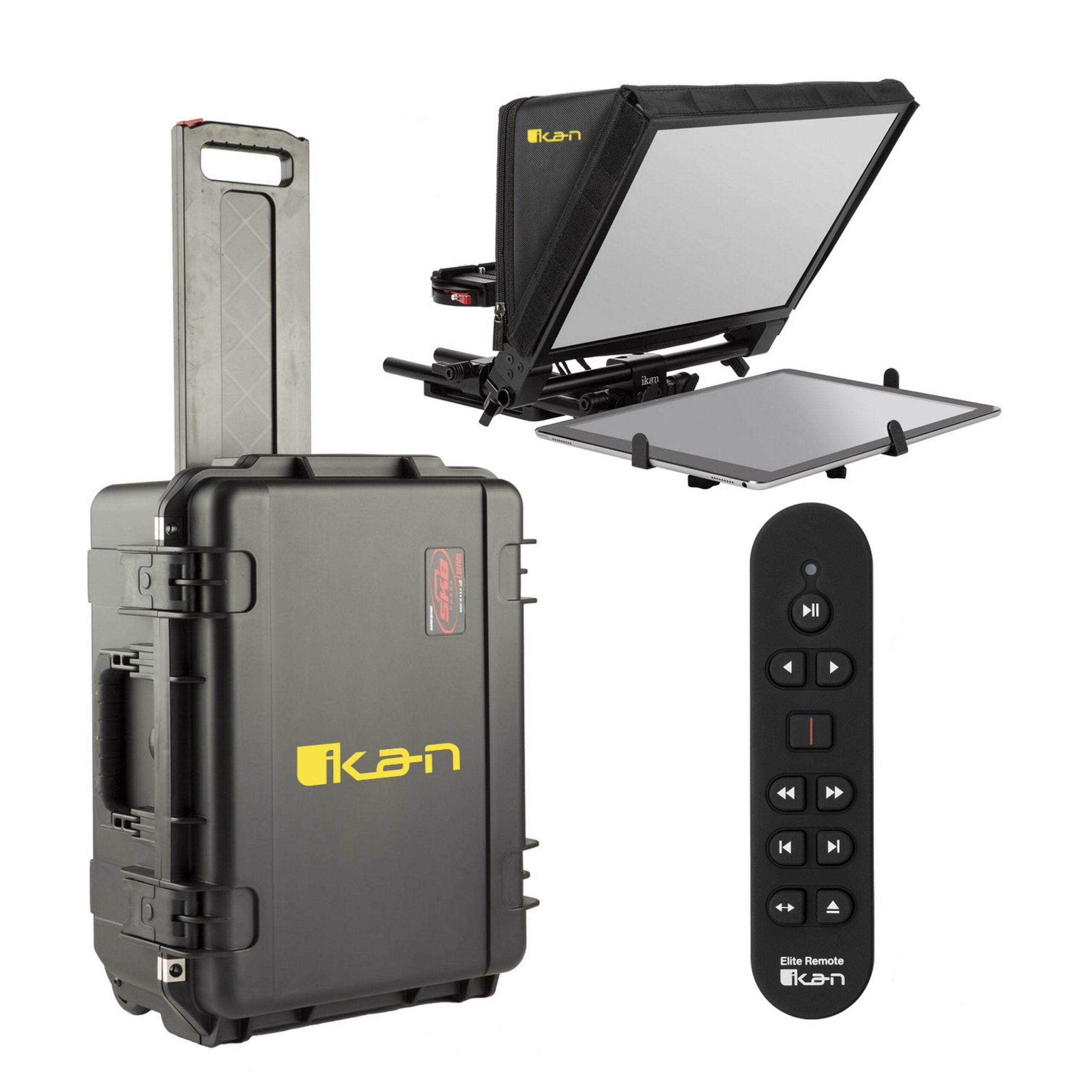 Ikan PT-ELITE-PRO-TKRC All-Purpose Teleprompter Suitable for iPad Pro and Other Large Tablets