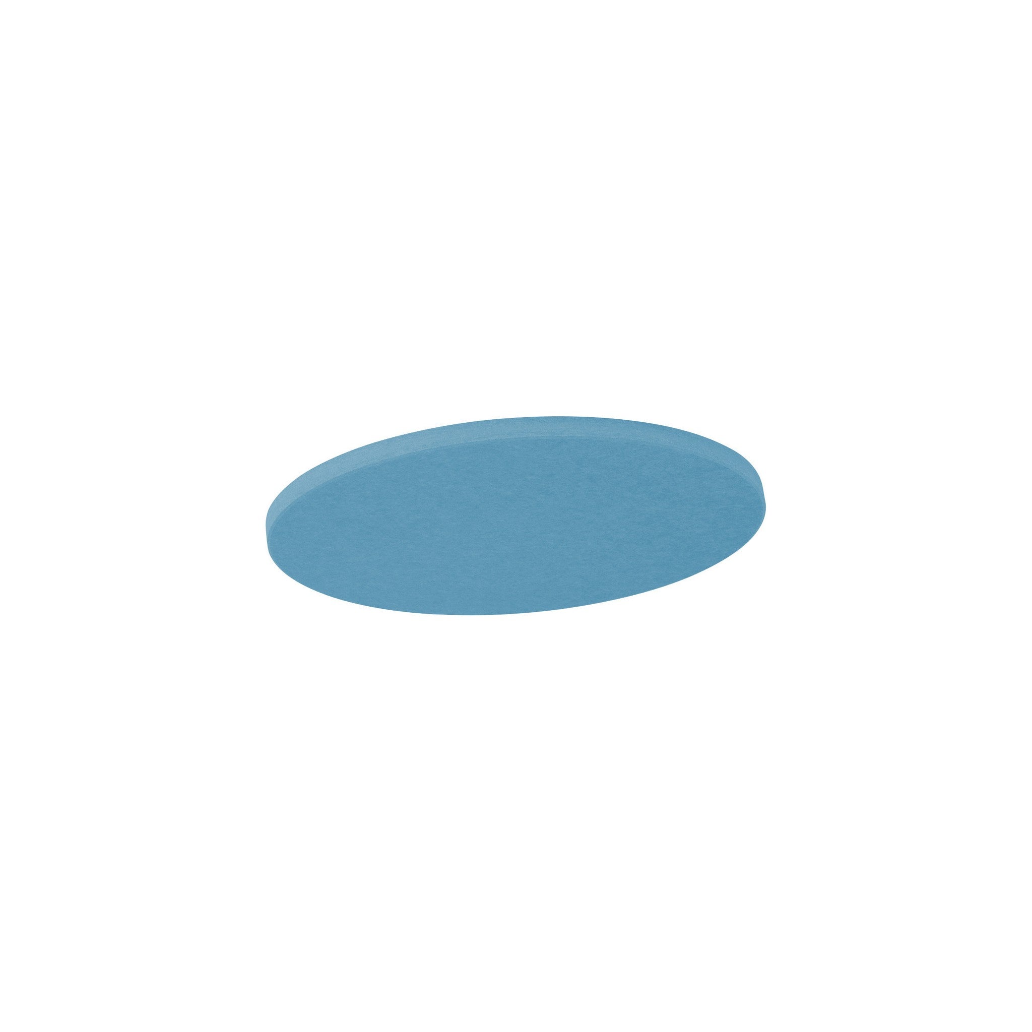 Primacoustic 4-Pack of 18-Inch Round Cloud Micro-Beveled Edge Wall Panels in Pacific Color for Superior Sound Absorption and Decorative Use