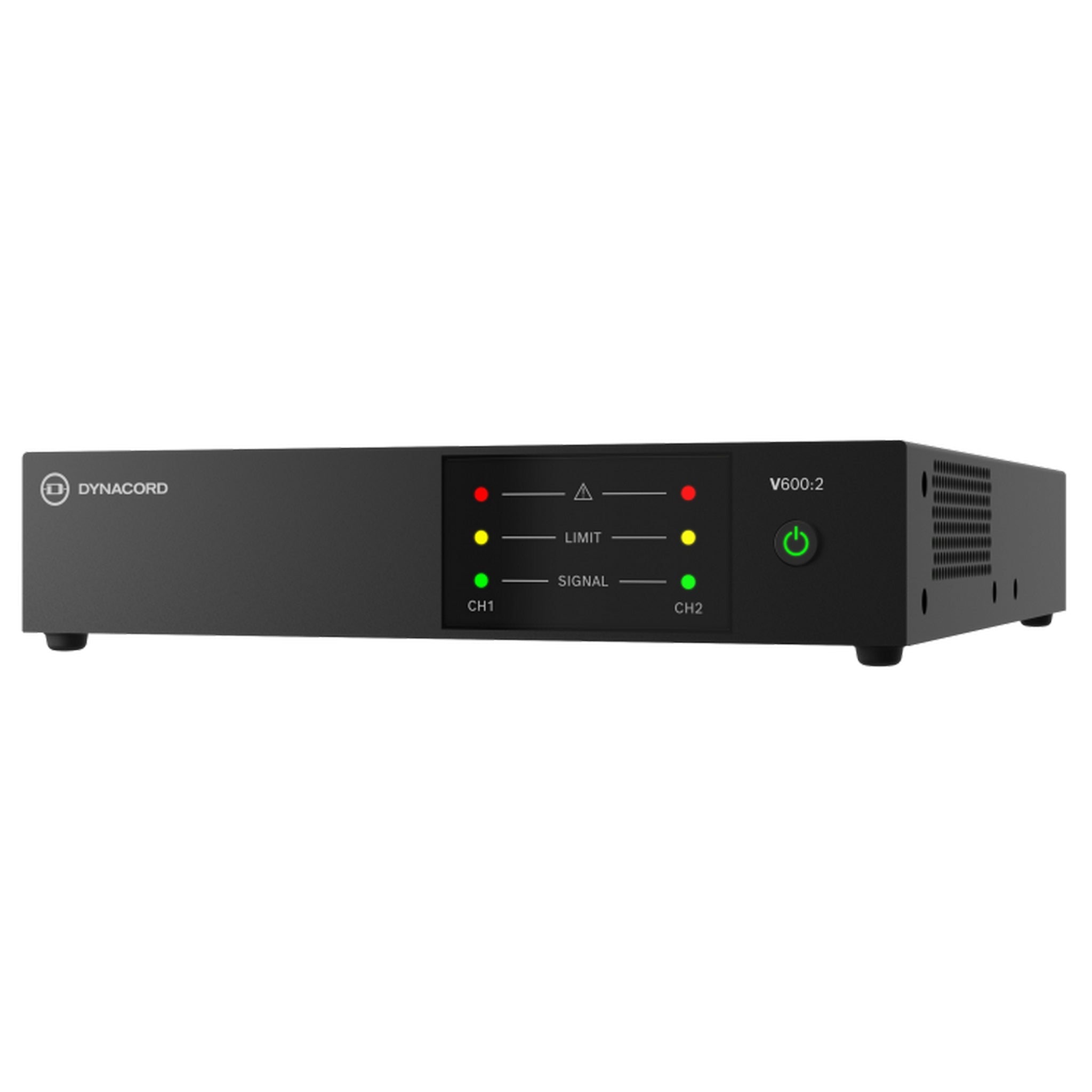 Dynacord V600:2 Two-Channel High-Power Amplifier for Small to Mid-Sized Installations