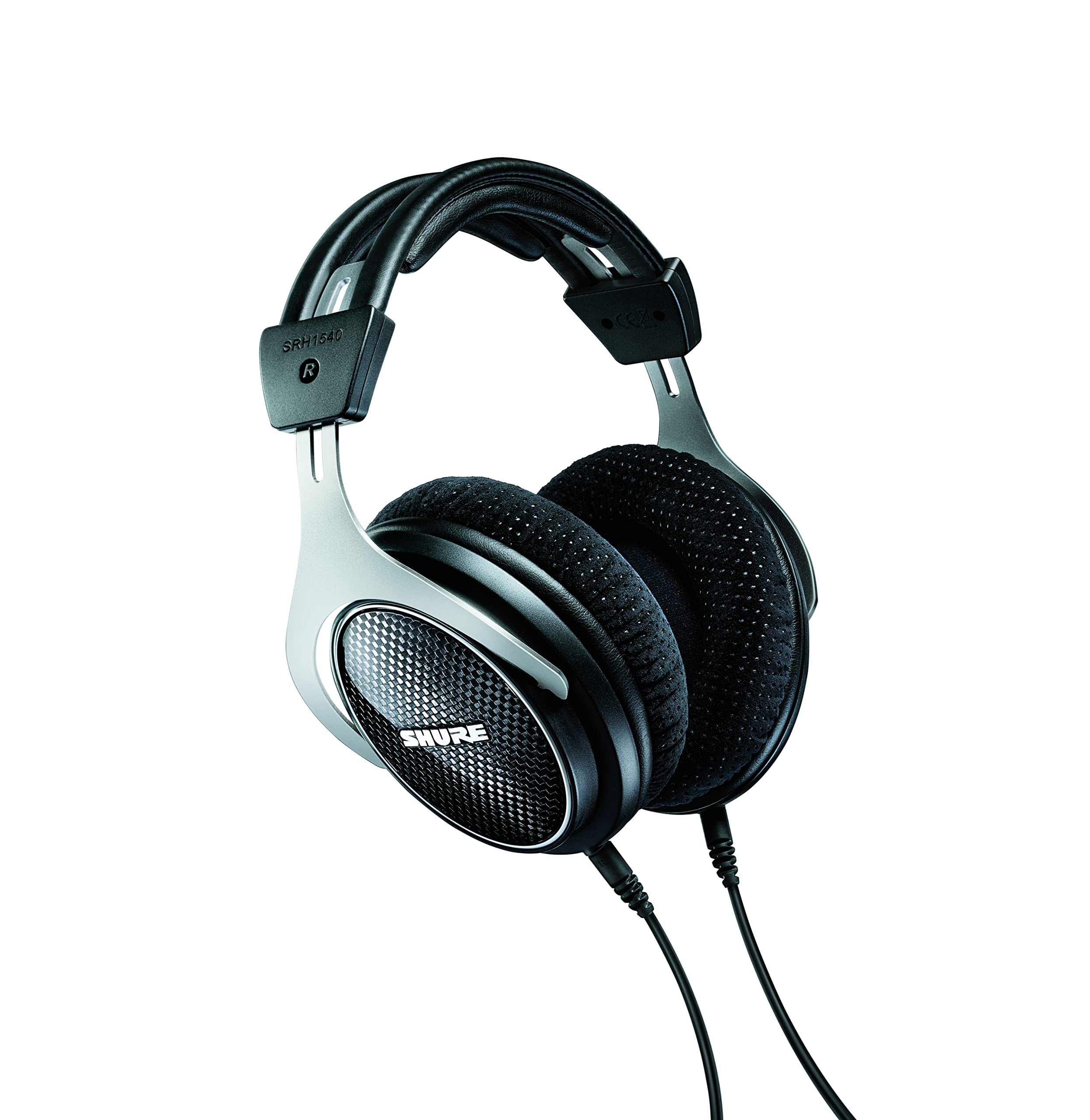 Shure SRH1540-BK High-End Premium Closed-Back Professional Audio Headphones for Audiophiles and Musicians