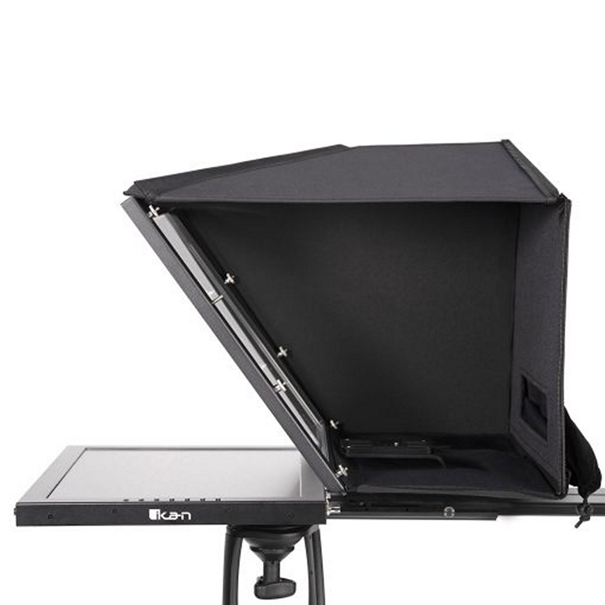 Ikan PT4900S-PTZ-V2-TRIPOD Professional 15-inch SDI Standalone Teleprompter Unit with Tripod and Dolly for Video Production