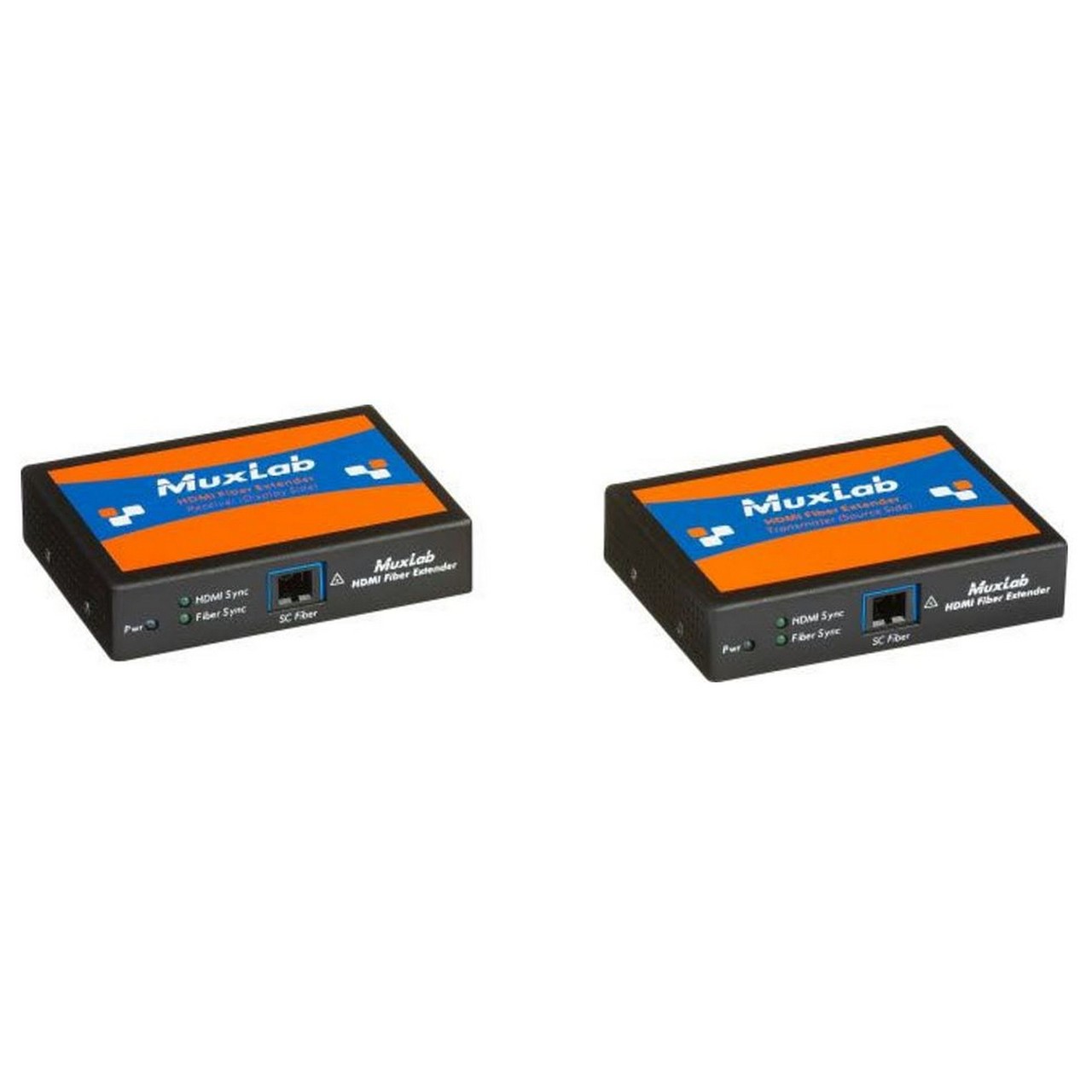 MuxLab 500460 High - Performance HDMI 4K Fiber Extender Kit for Long - Distance Connection