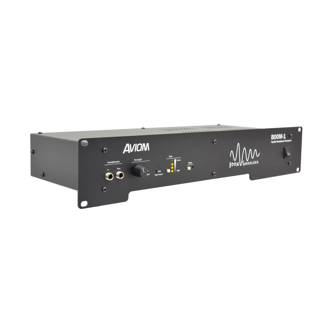 Aviom BOOM-1: High-Performance Tactile Transducer Processor for Enhanced Mixing