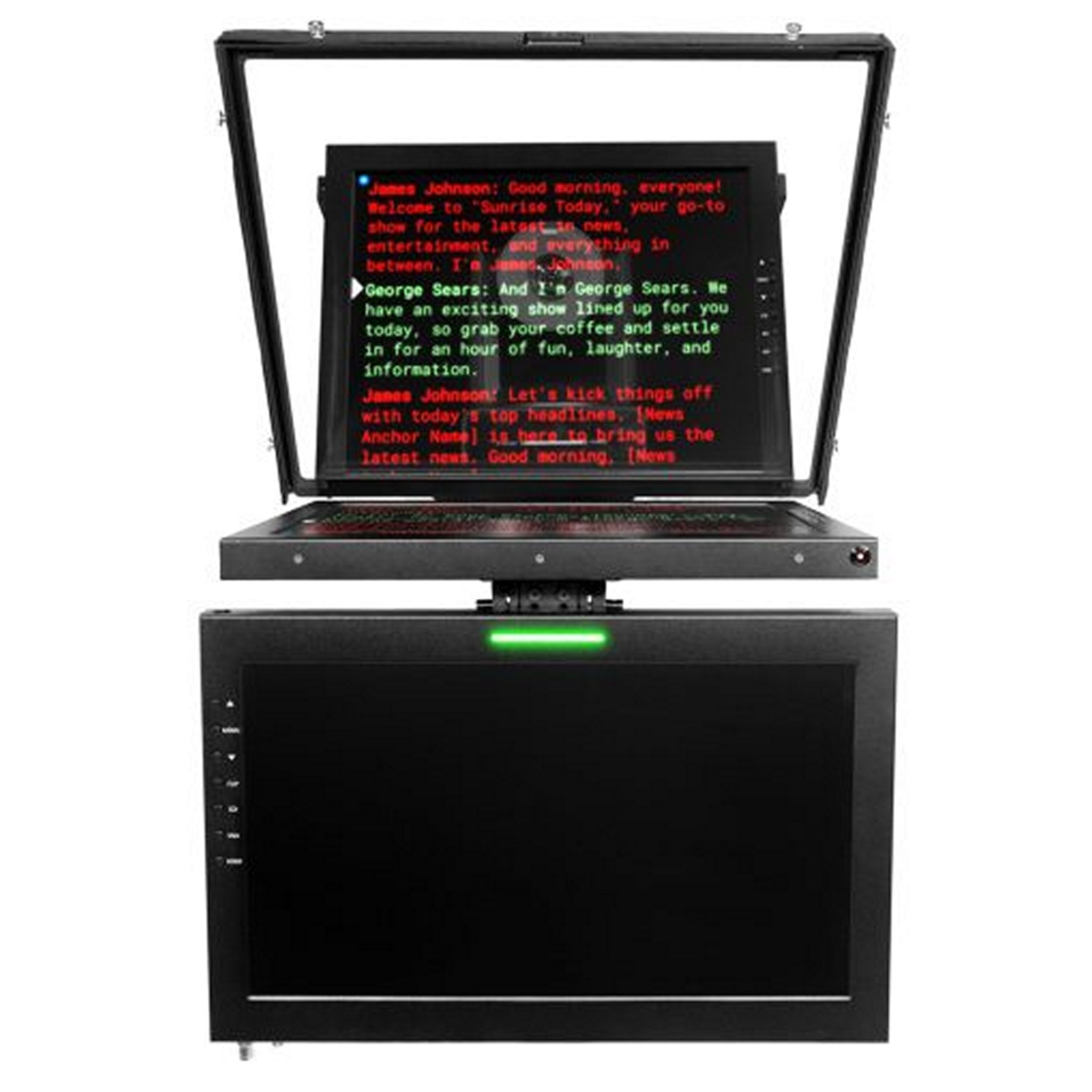 15 - inch SDI Travel - Ready Teleprompter Kit with PTZ Function and Tripod - Ikan PT4900S - PTZ - TM - V2