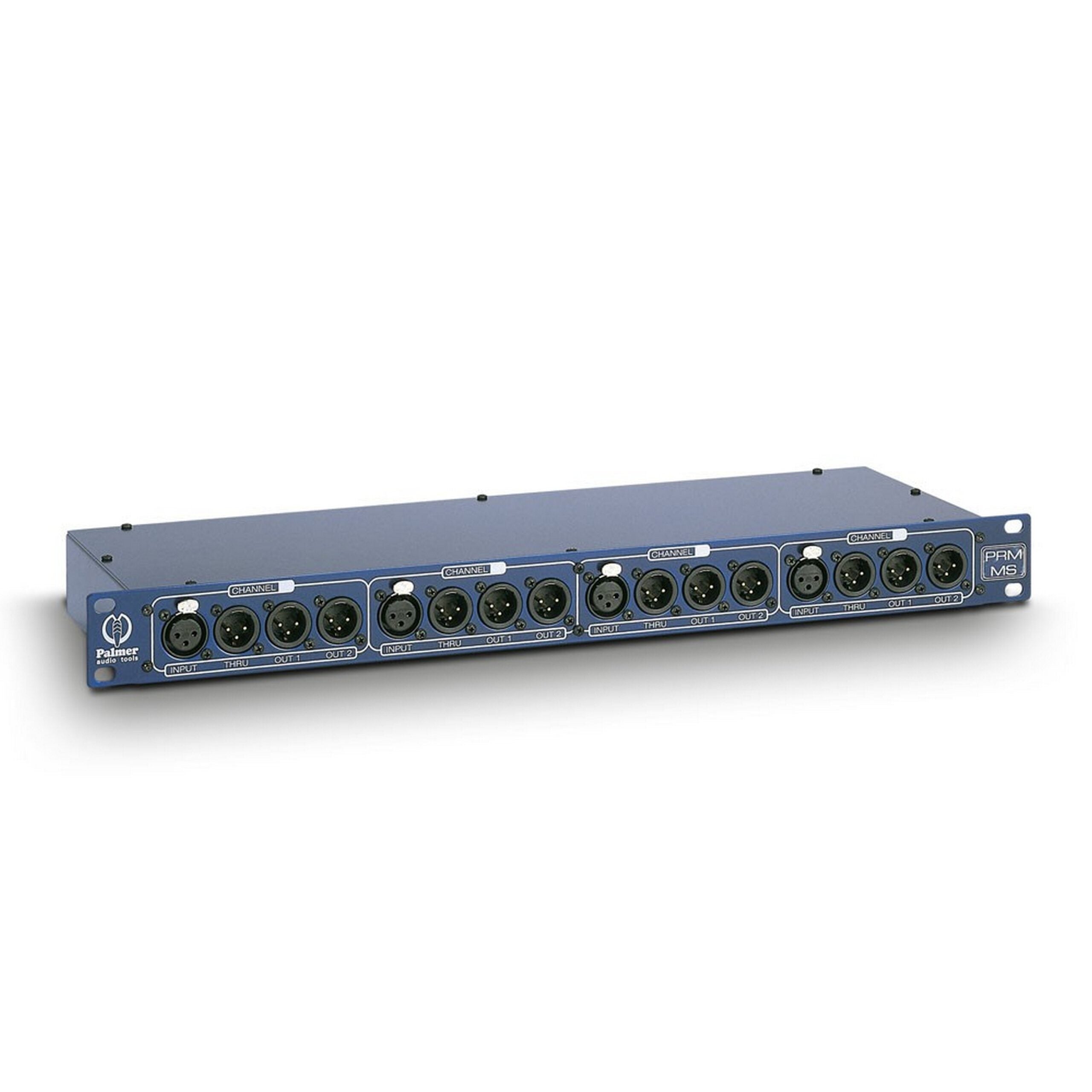 Palmer Professional 4-Channel Microphone Signal Splitting Box - PRMMS Model