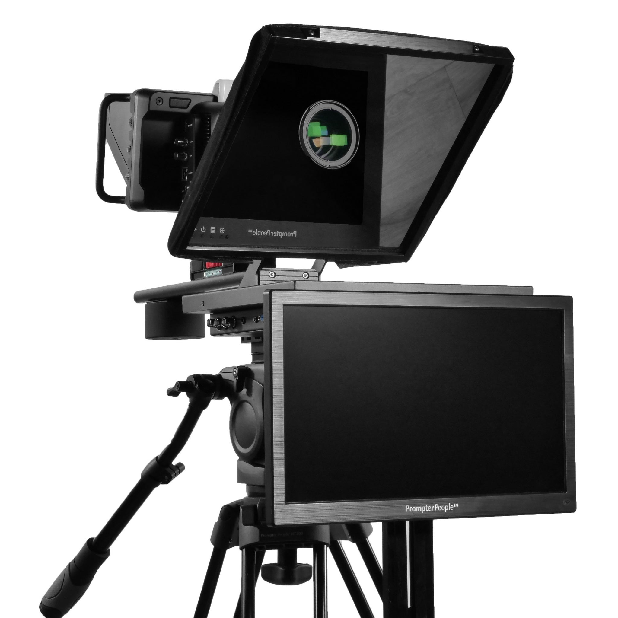 Prompter People 15-Inch Talent Monitor Teleprompter Pro with 12-Inch High-Bright 3G-SDI Monitor