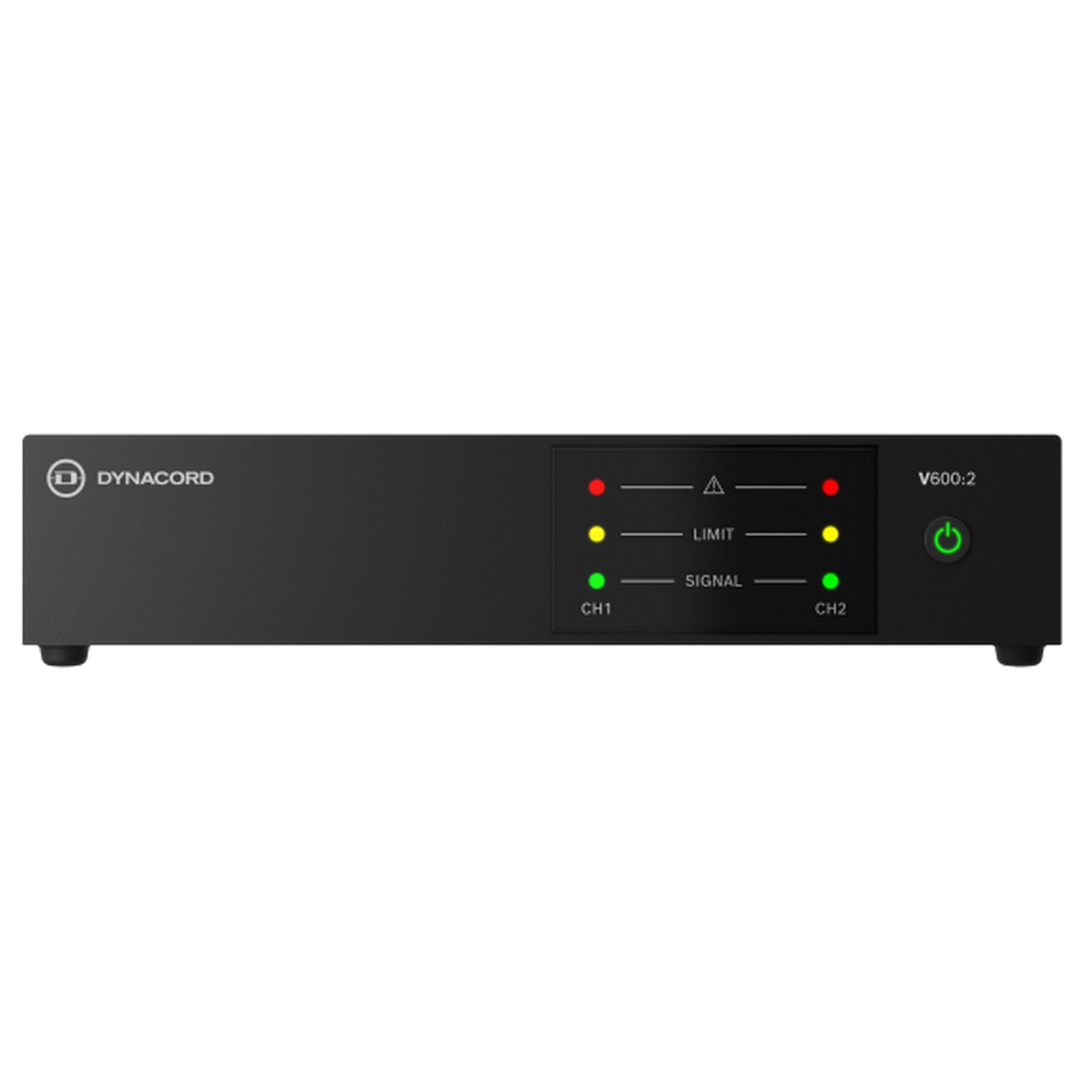 Dynacord V600:2 Two-Channel High-Power Amplifier for Small to Mid-Sized Installations