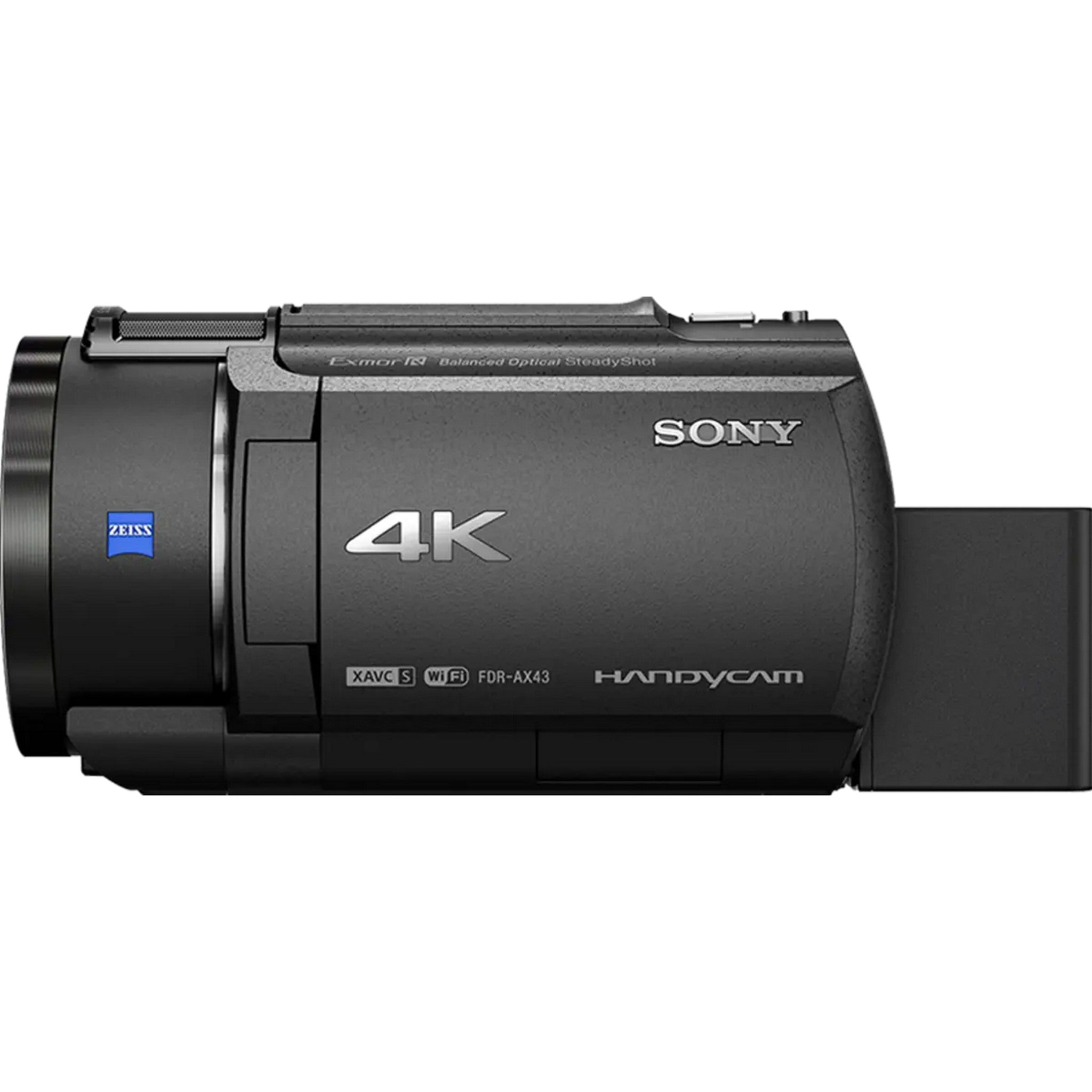 Sony FDR-AX43A 4K Professional Handycam Camcorder Equipped with Exmor R CMOS Sensor