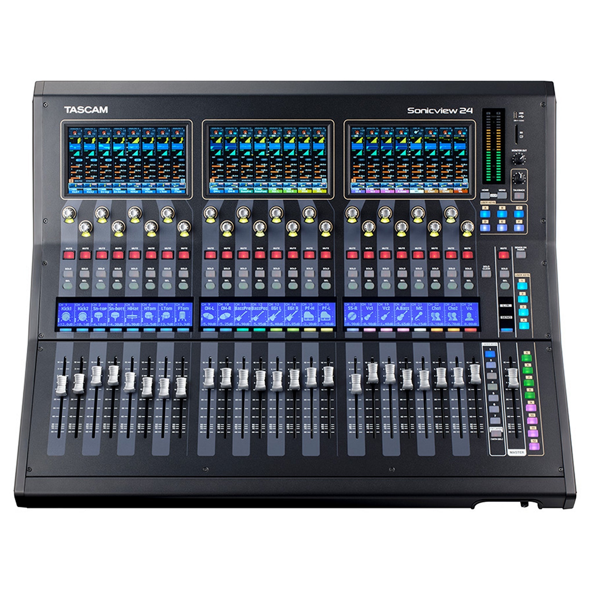 Tascam 24-Channel Digital Sonicview 24XP Recording and Mixing Console for Pros