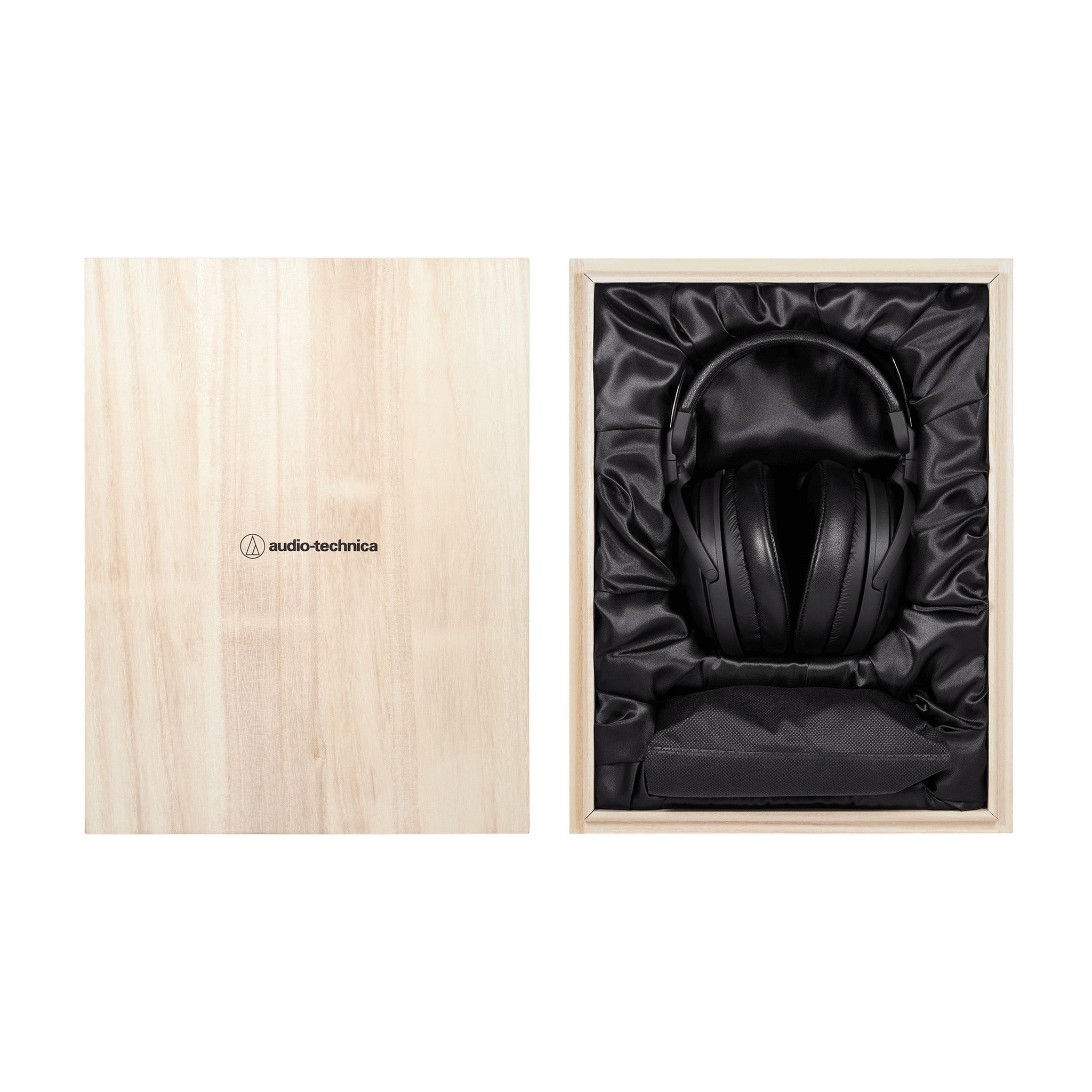 Audio-Technica ATH-AWKT High-End Audiophile Closed-back Dynamic Luxury Wooden Headphones for Premium Sound Enthusiasts