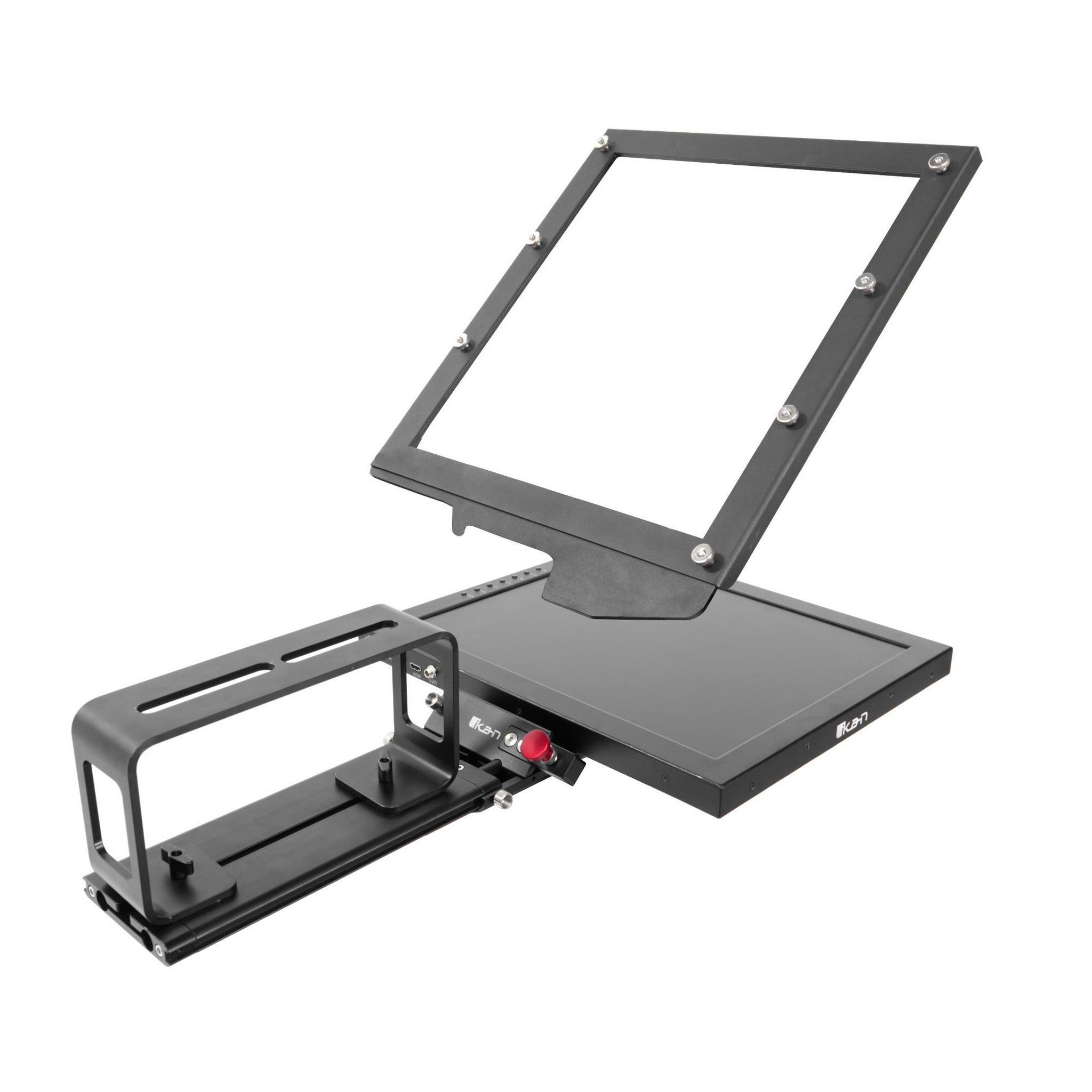 15-inch SDI Teleprompter Tripod Dolly All-in-One Bundle PT4500-TM-V3