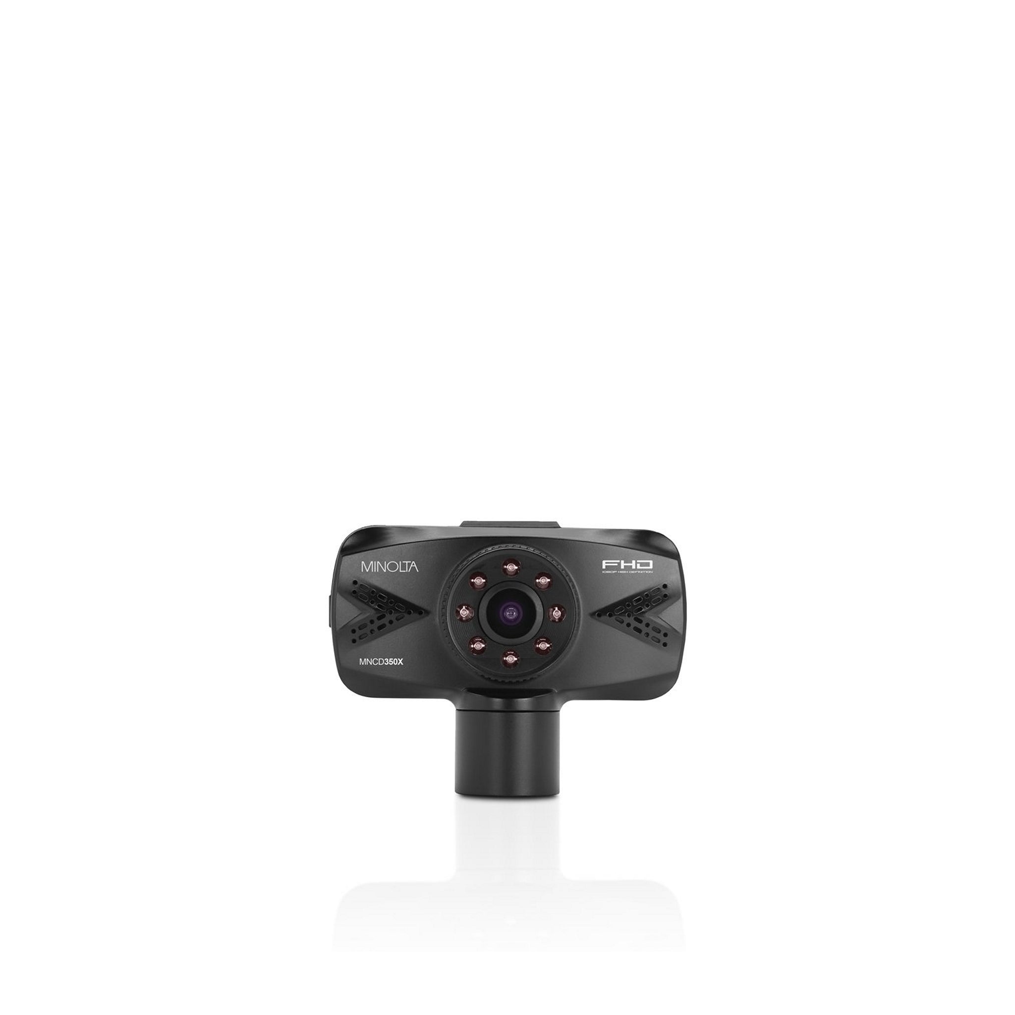Minolta MNCD350X 2-Channel 1080p Car Cam with 2.7-Inch LCD & Interior Recording