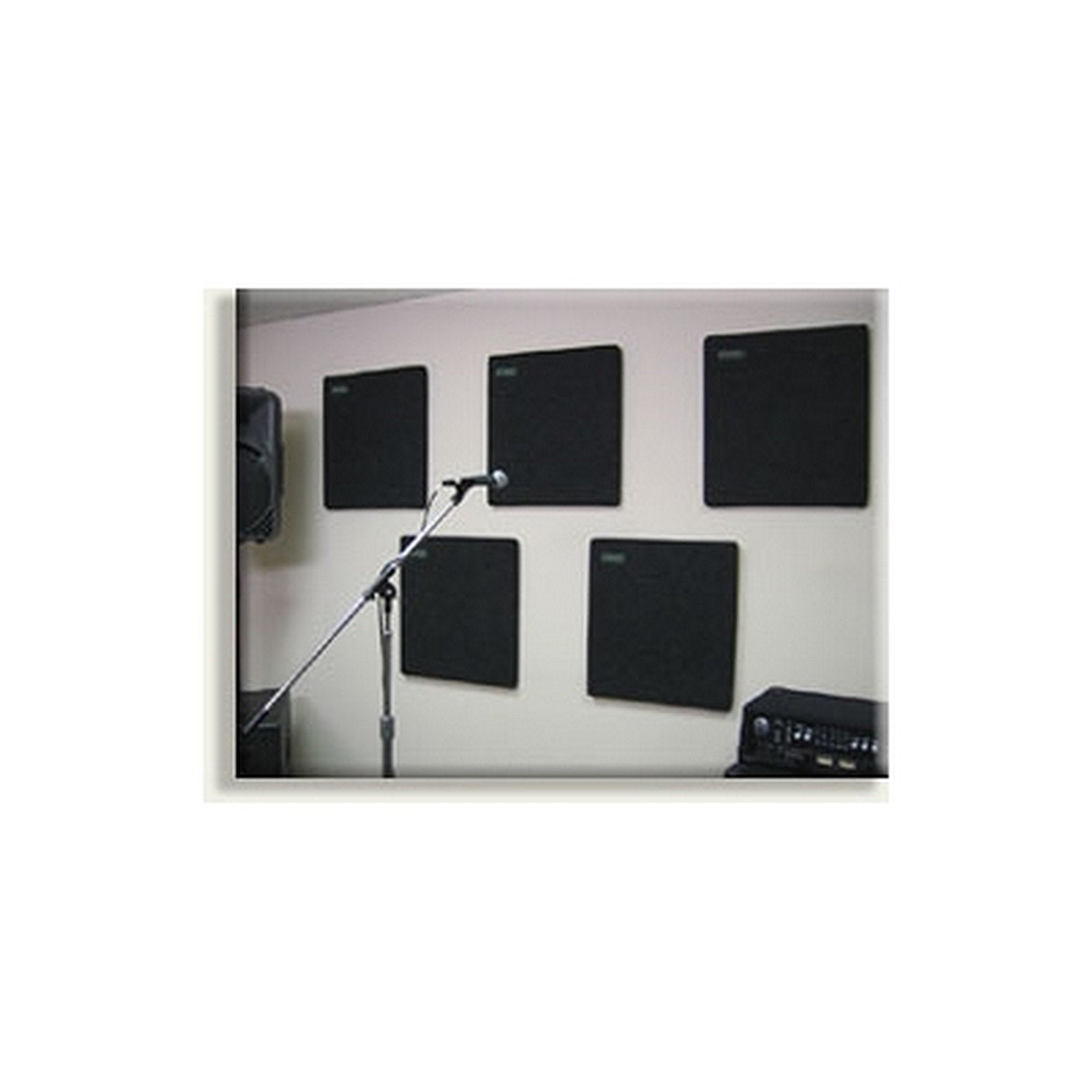 Dark Grey ClearSonic S2D 24x22x1.5 inch Velcro - attached Acoustic SORBER Baffle