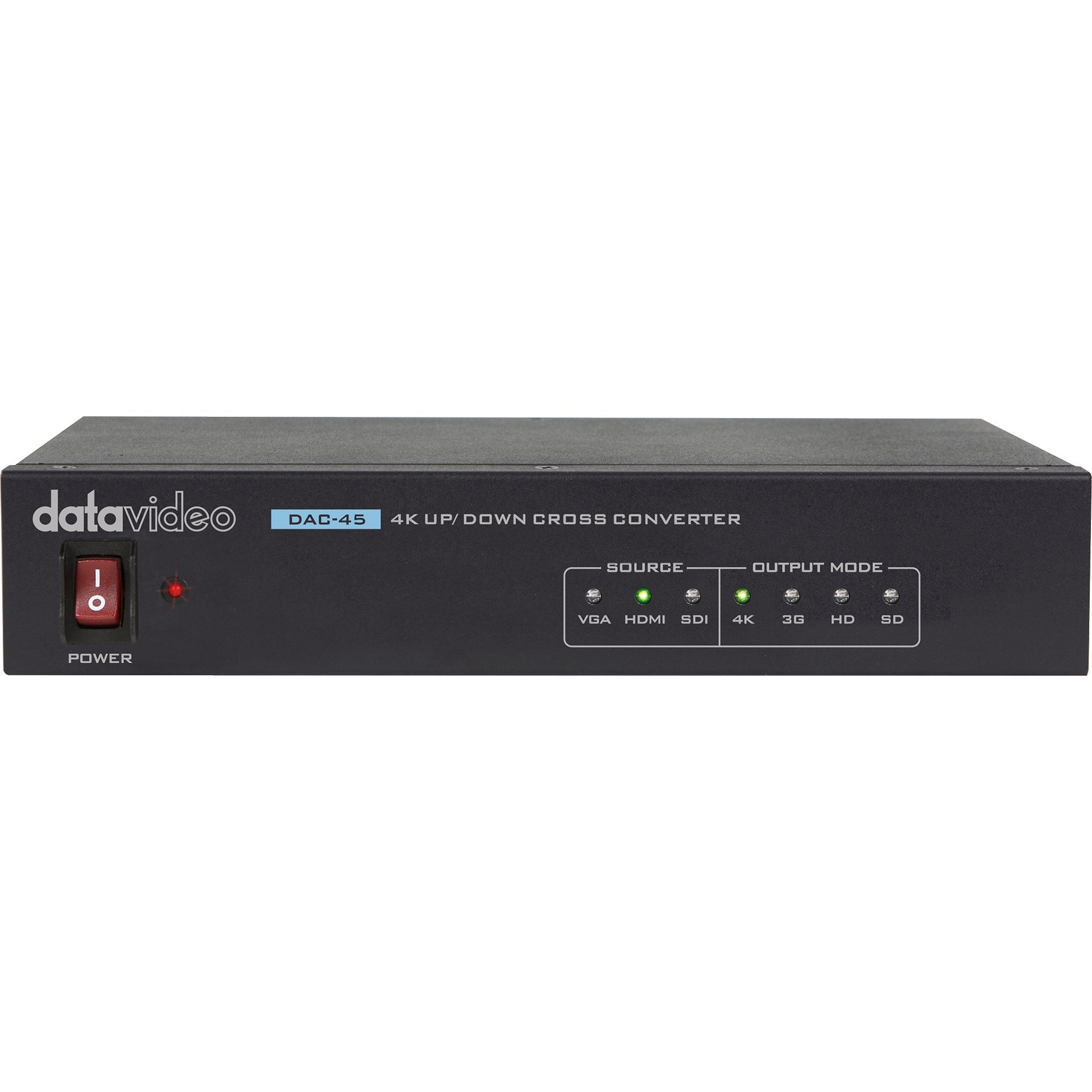 Datavideo DAC-45: 4K Video Up/Down Cross Converter with Superb Features