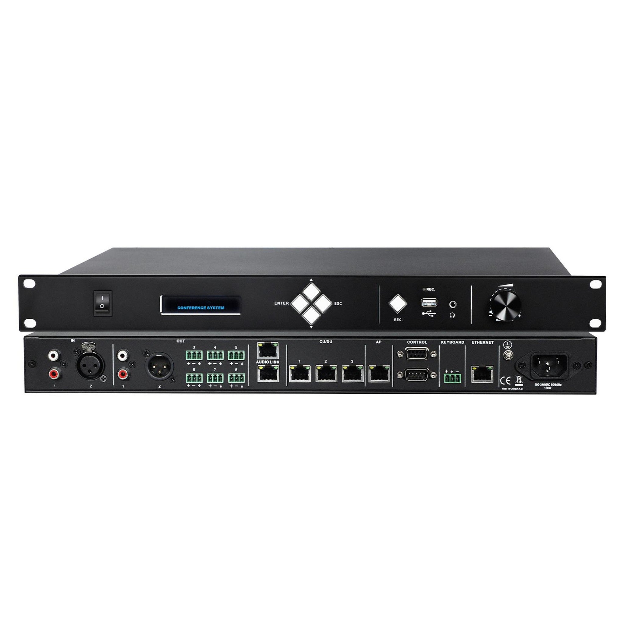 Eiki EDCP2000 Full-Digital Networked DSP Processor for High-Performance Conferences