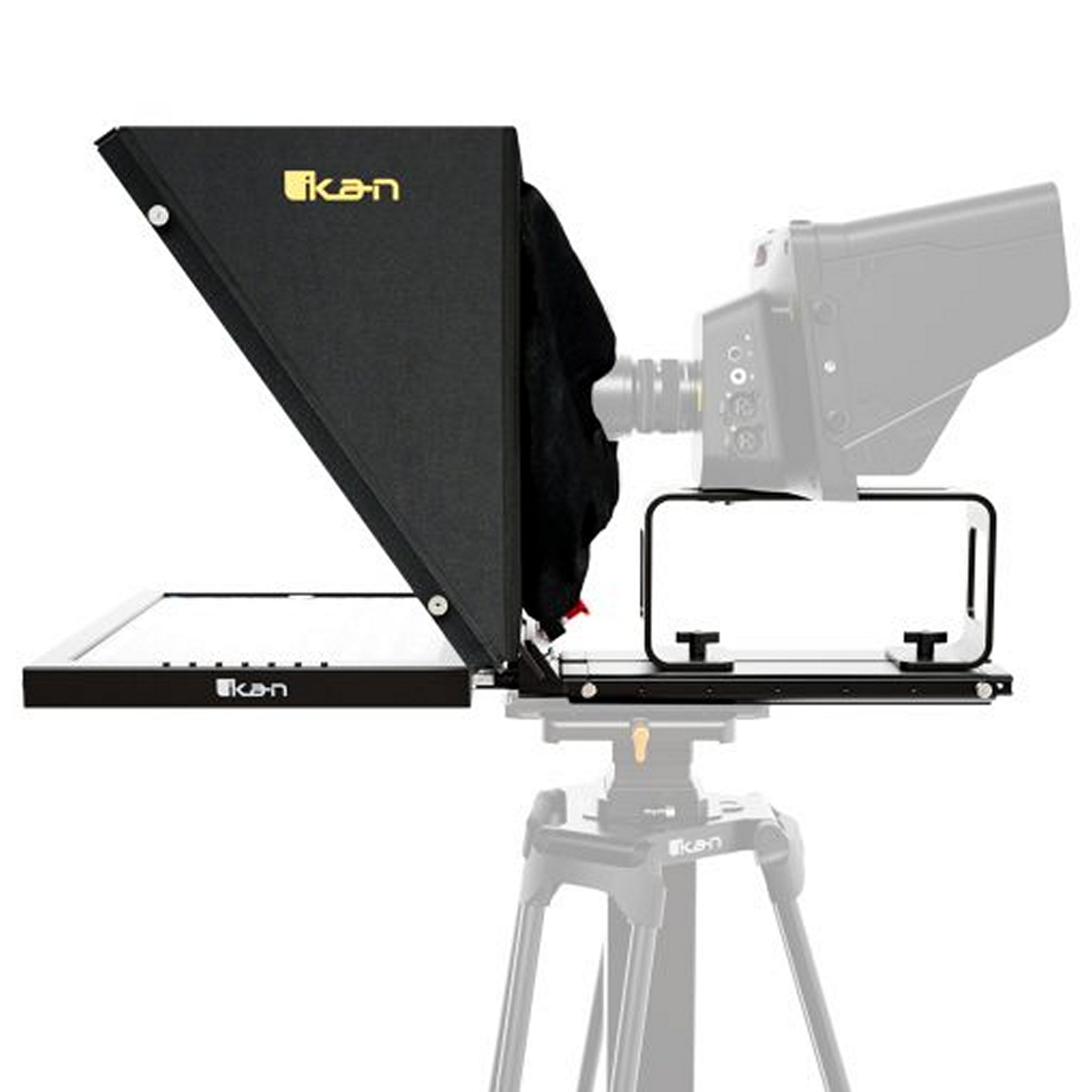 19-inch Ikan PT4500-V3 High-Performance PTZ Teleprompter Pedestal Dolly System