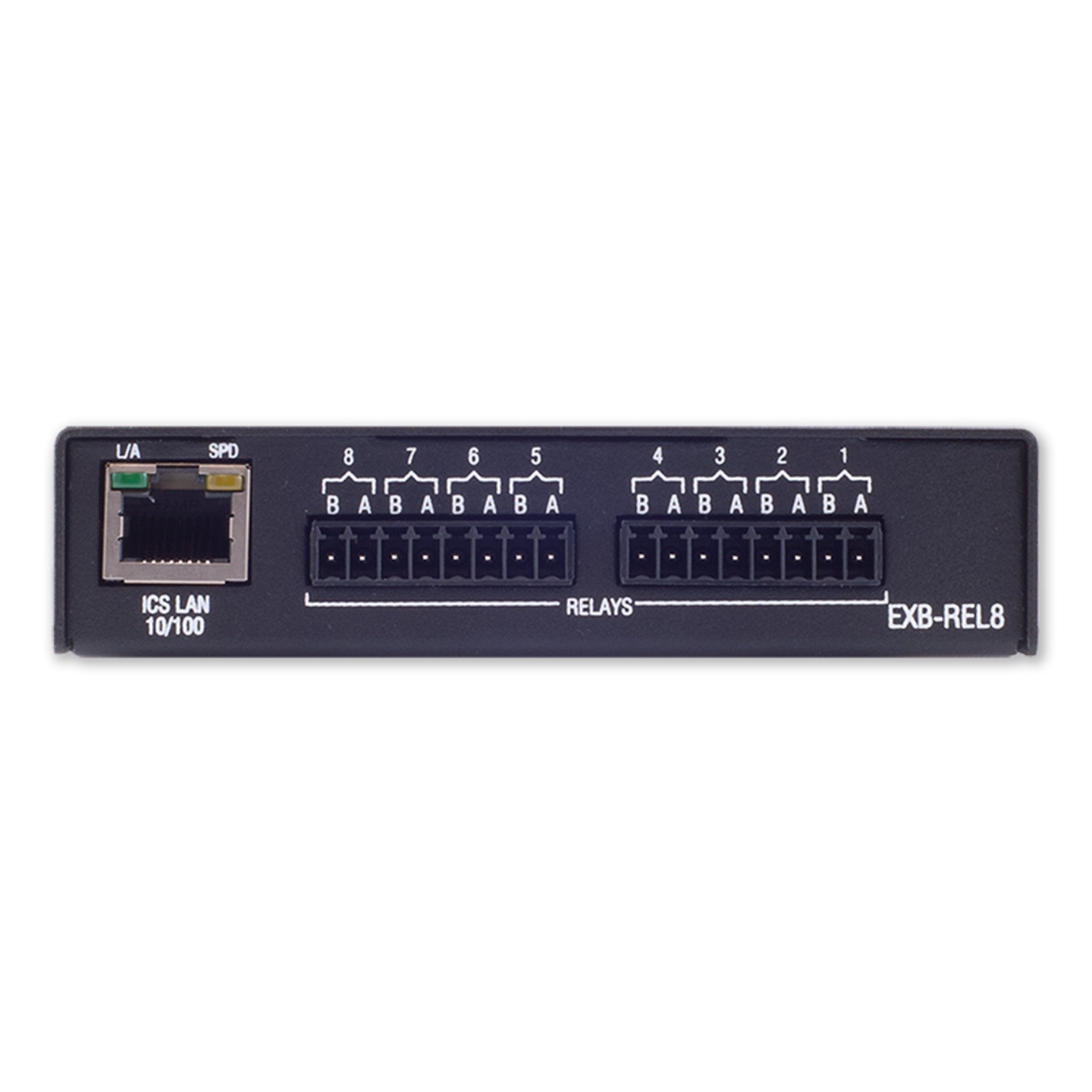 AMX EXB-REL8 ICSLan 8-Channel Relay Interface for Remote Device Control in Ethernet Networks