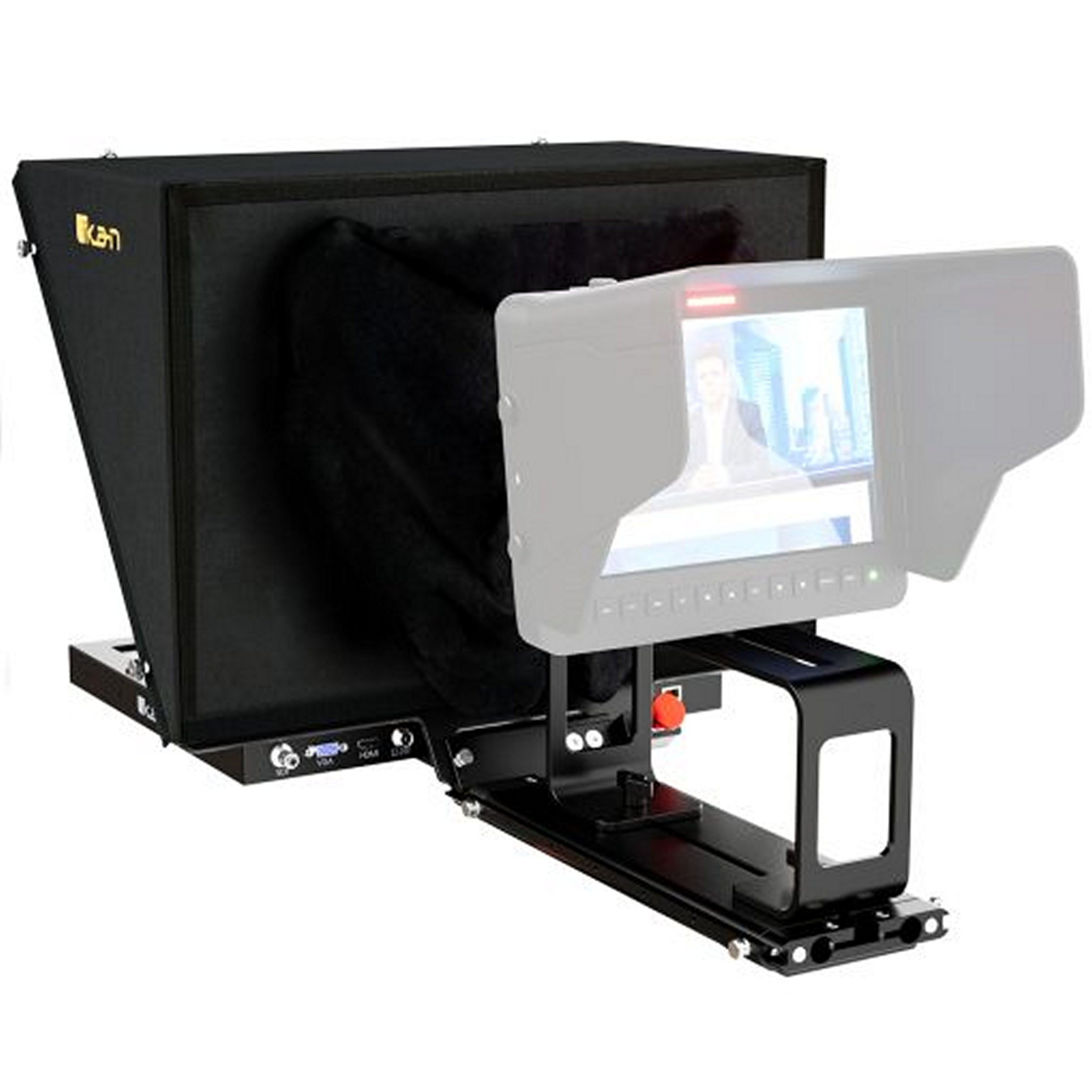 15-inch SDI Professional Teleprompter Tripod Dolly Travel Kit PT4500S-TK-V3
