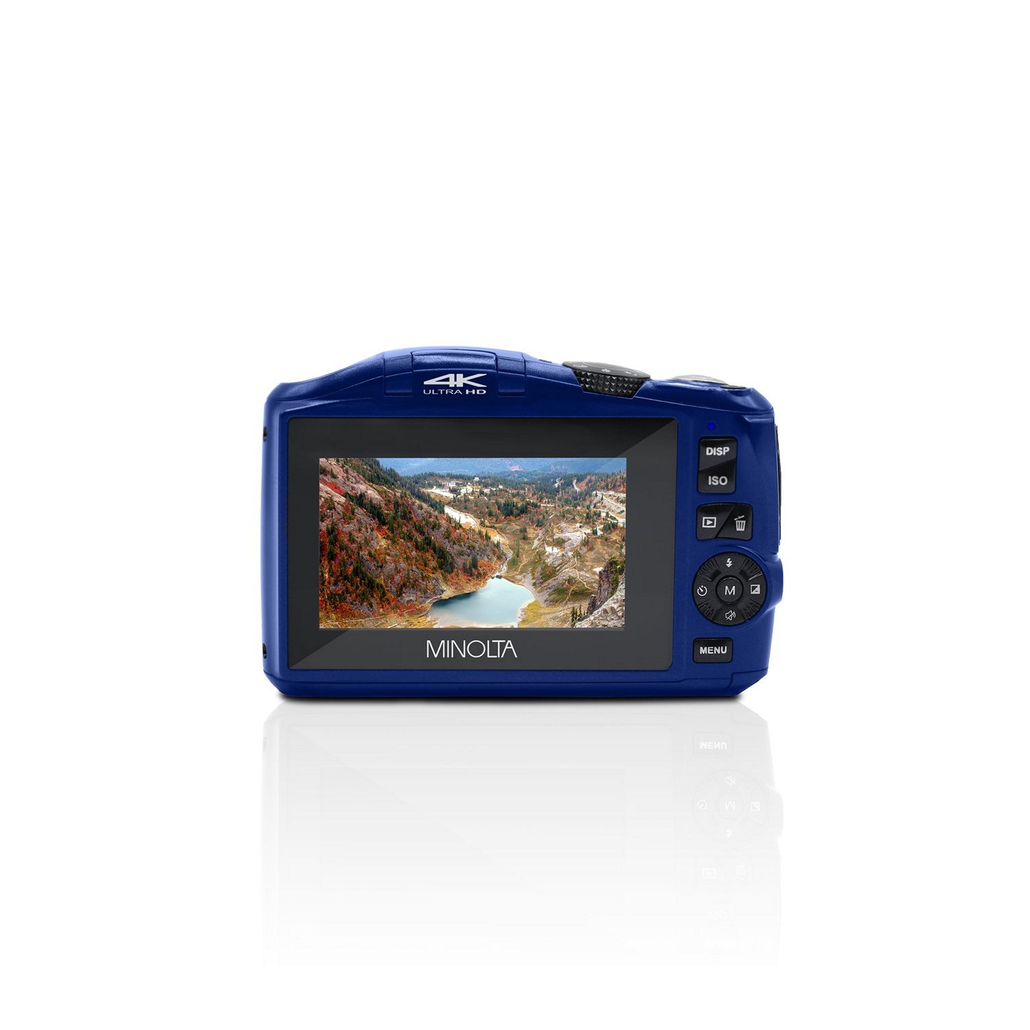 Blue Minolta MND50 48 Megapixel 4K Ultra High-Definition Digital Point-and-Shoot Camera