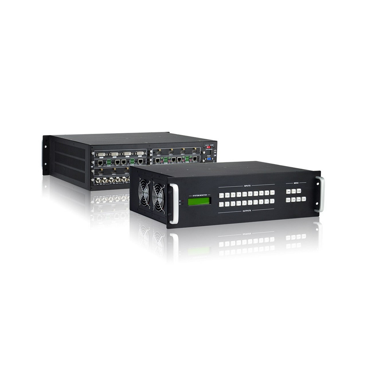 KanexPro 4K UHD 16x16 Modular Matrix Switcher with Multiple Control Options