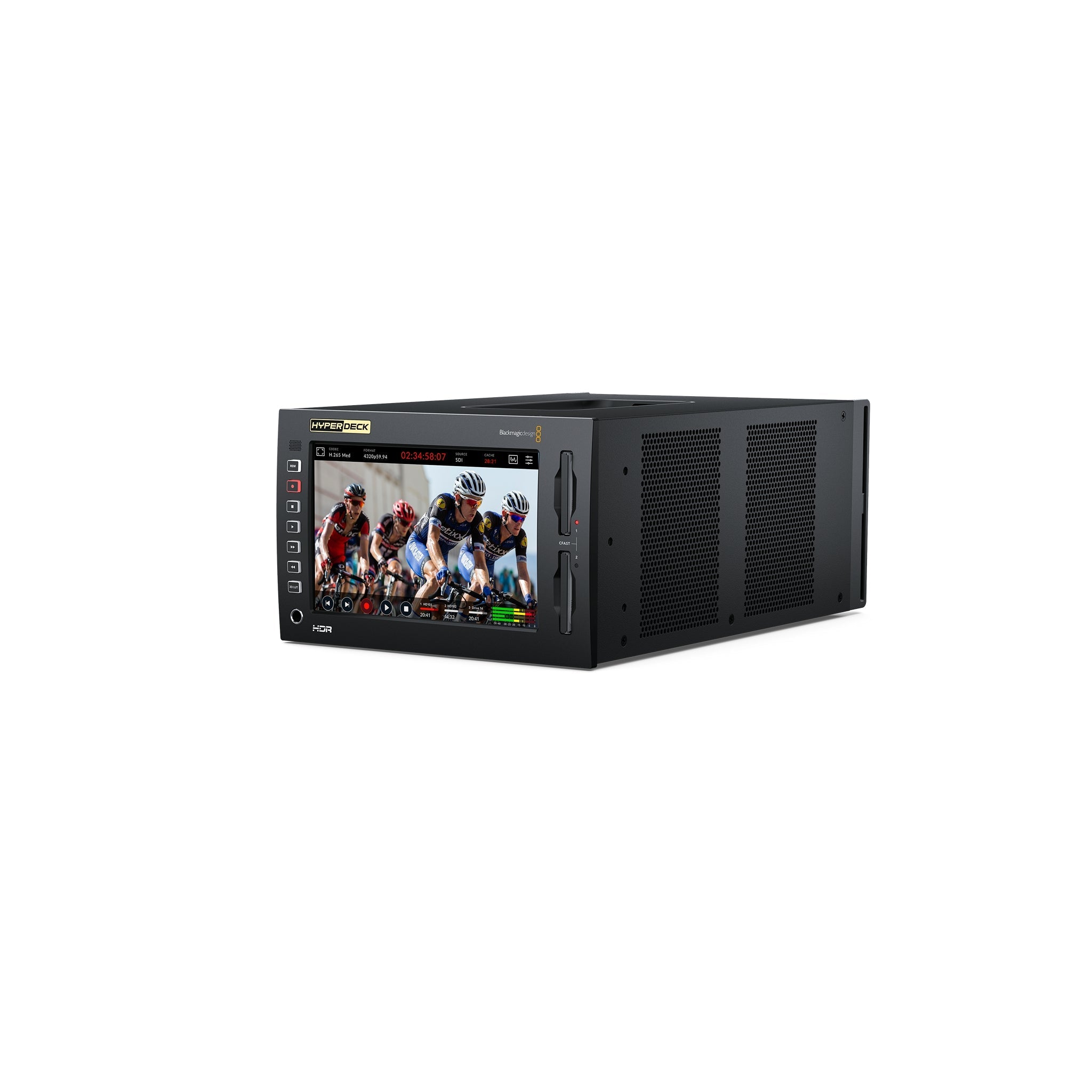 Blackmagic Design Professional HyperDeck Extreme 8K HDR Broadcast Recording Deck for Video Production