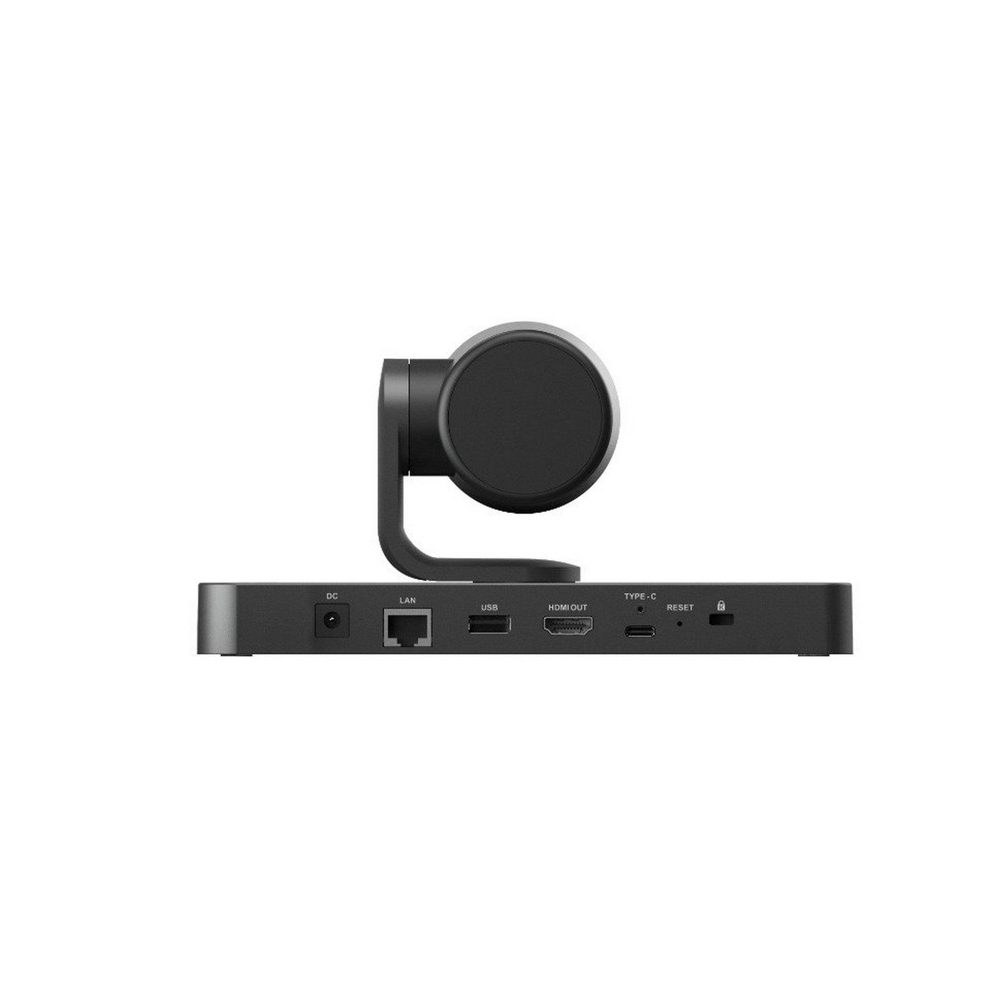 VigilLink Professional 4K Dual-Lens AI-Tracking PTZ Camera with 3x Optical Zoom and USB Connectivity for Presentations, Conferences, and Live Streams